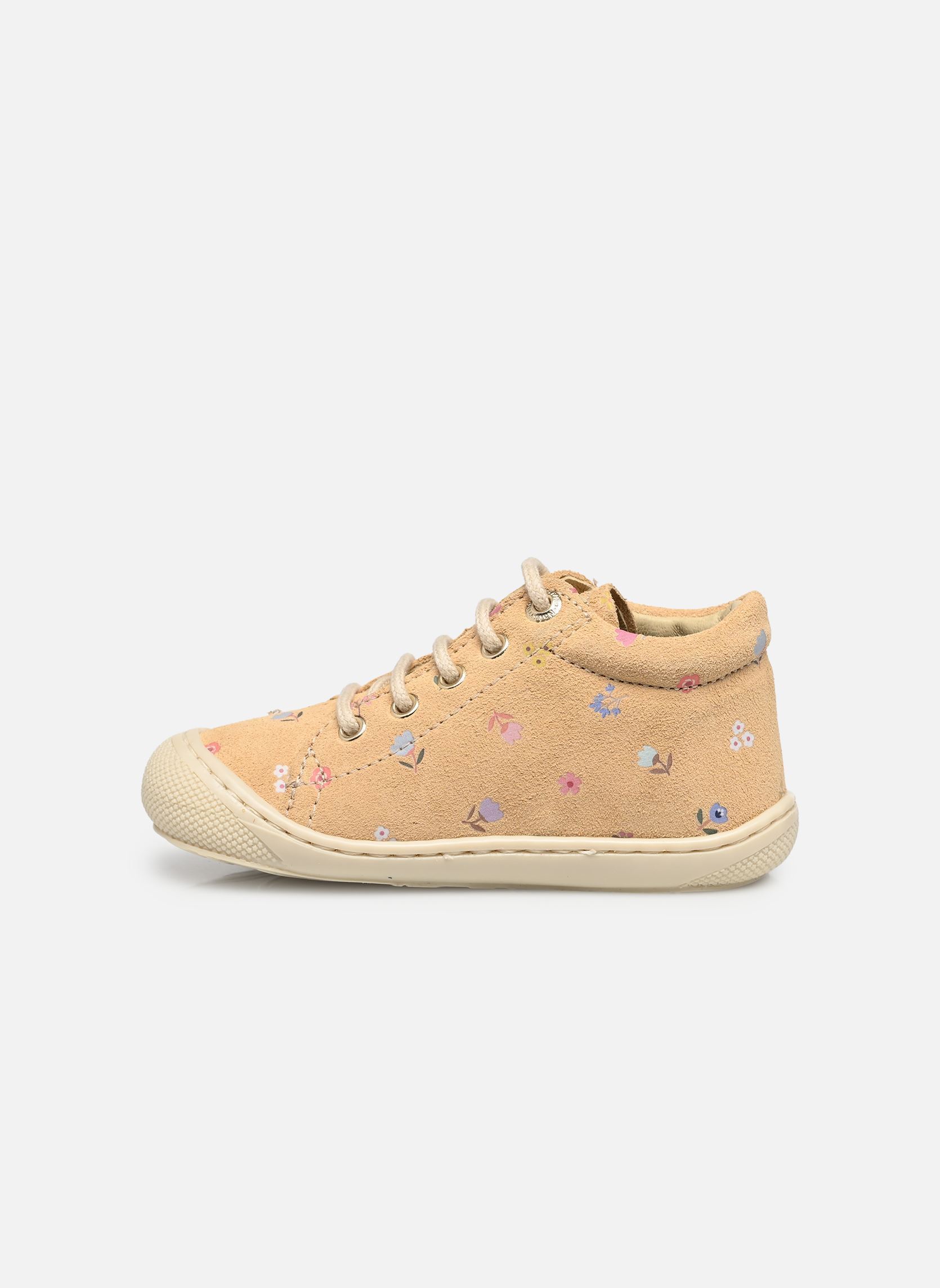 Chaussures premiers pas Cocoon fille beige Naturino Chaussures premiers pas Cocoon fille beige SUEDE PR.LIBERTY VANILLA