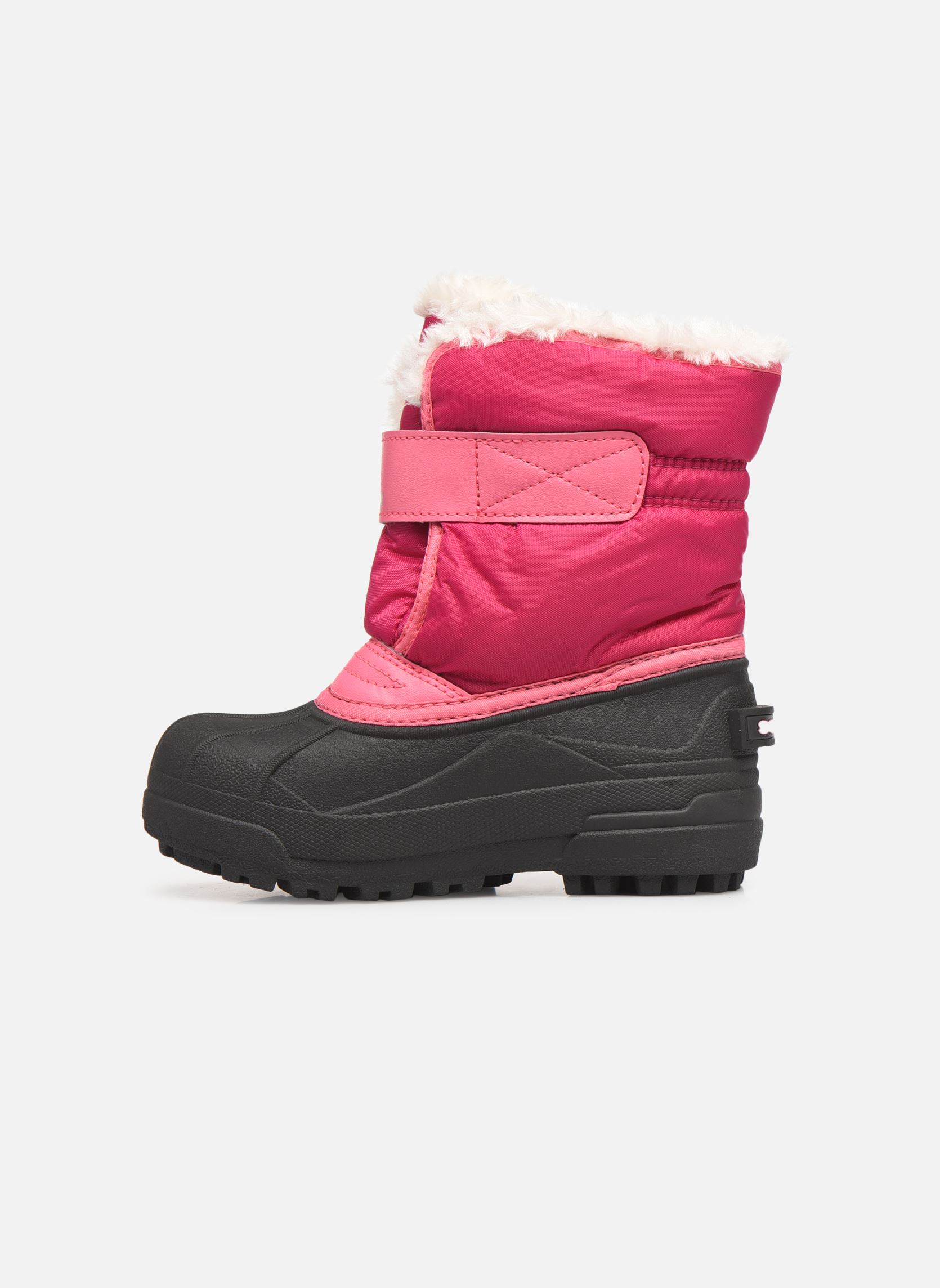 Bottes de neige Snow Commander fille rose Sorel Bottes de neige Snow Commander fille rose TROPIC PINK, DEEP BLUSH