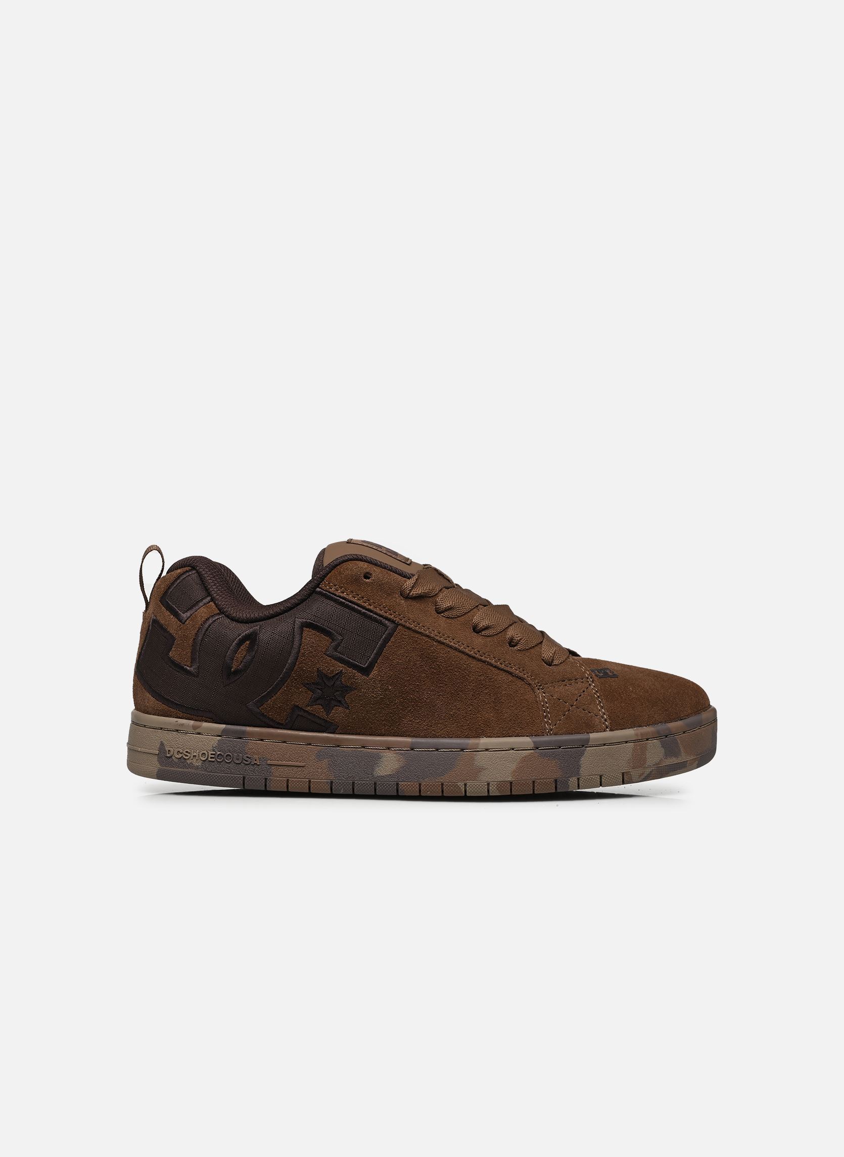 Niedrige Sneaker Court Graffik SE herren braun DC Shoes Niedrige Sneaker Court Graffik SE herren braun BROWN/BROWN