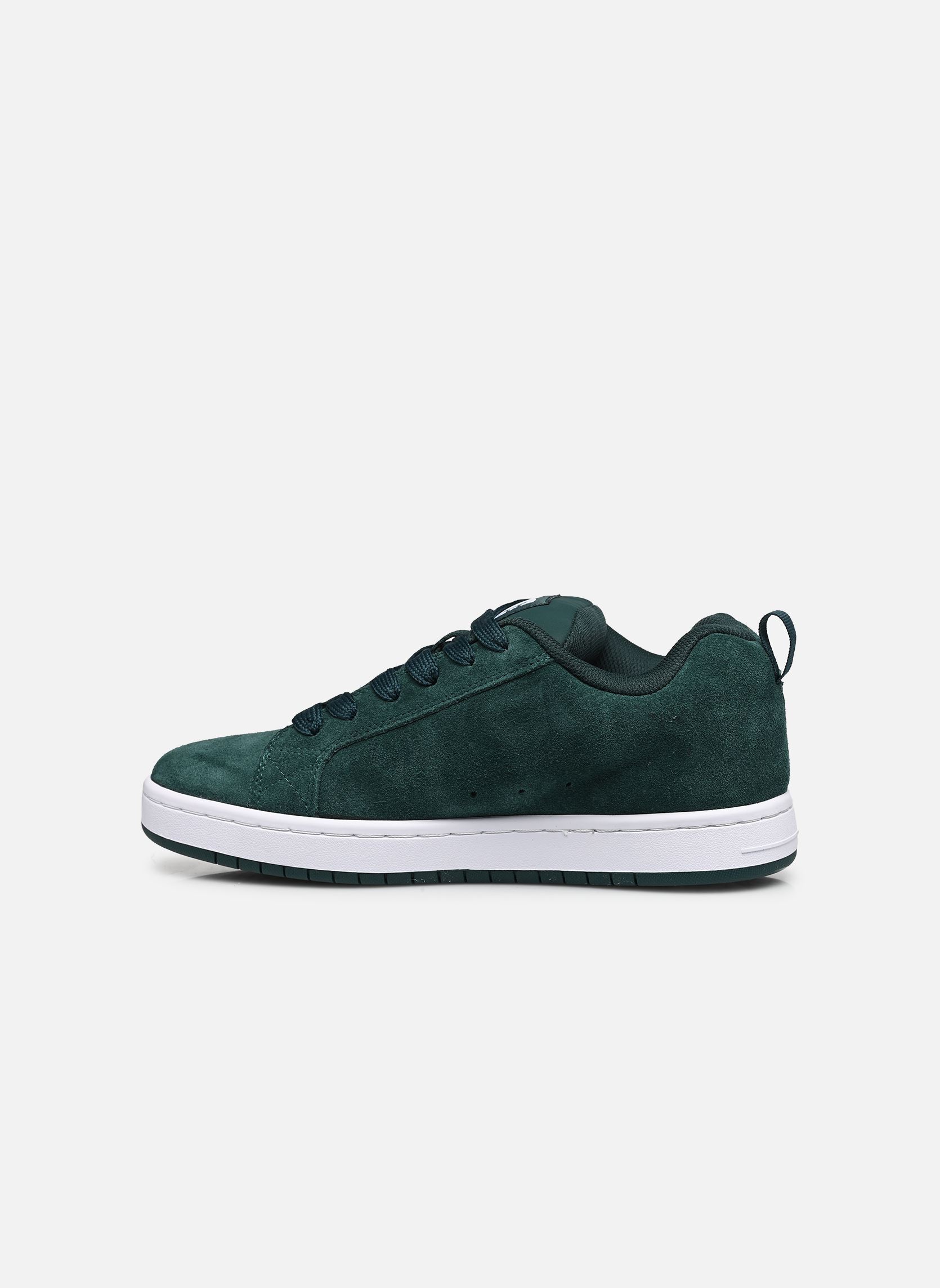 Baskets basses Court Graffik SE homme vert DC Shoes Baskets basses Court Graffik SE homme vert Dark Green/White