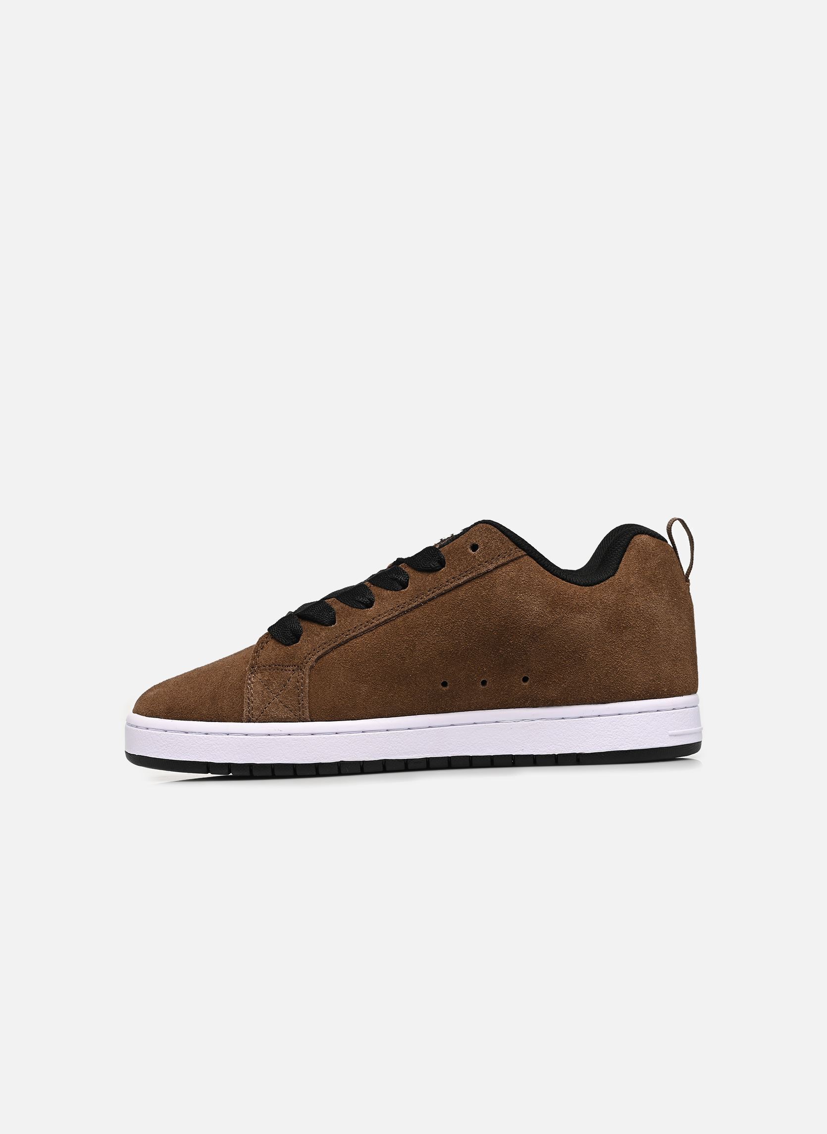 Niedrige Sneaker Court Graffik SE herren braun DC Shoes Niedrige Sneaker Court Graffik SE herren braun Brown/white