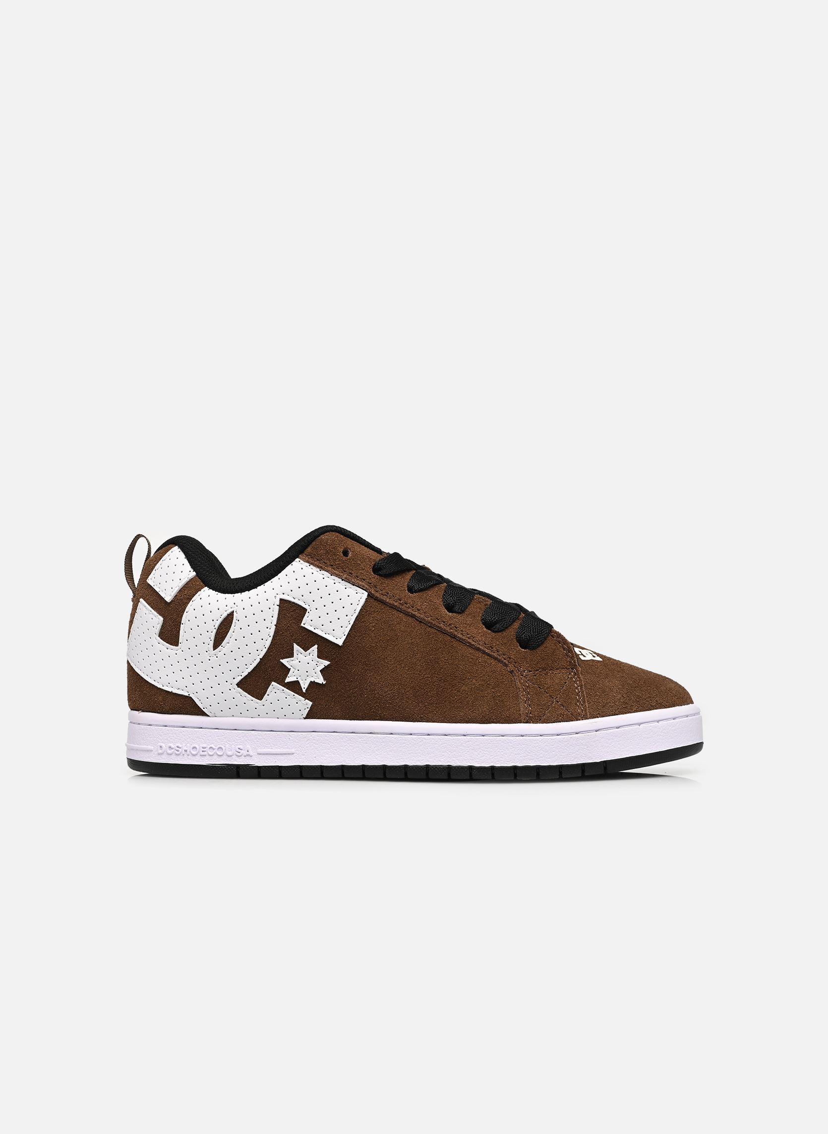 Niedrige Sneaker Court Graffik SE herren braun DC Shoes Niedrige Sneaker Court Graffik SE herren braun Brown/white