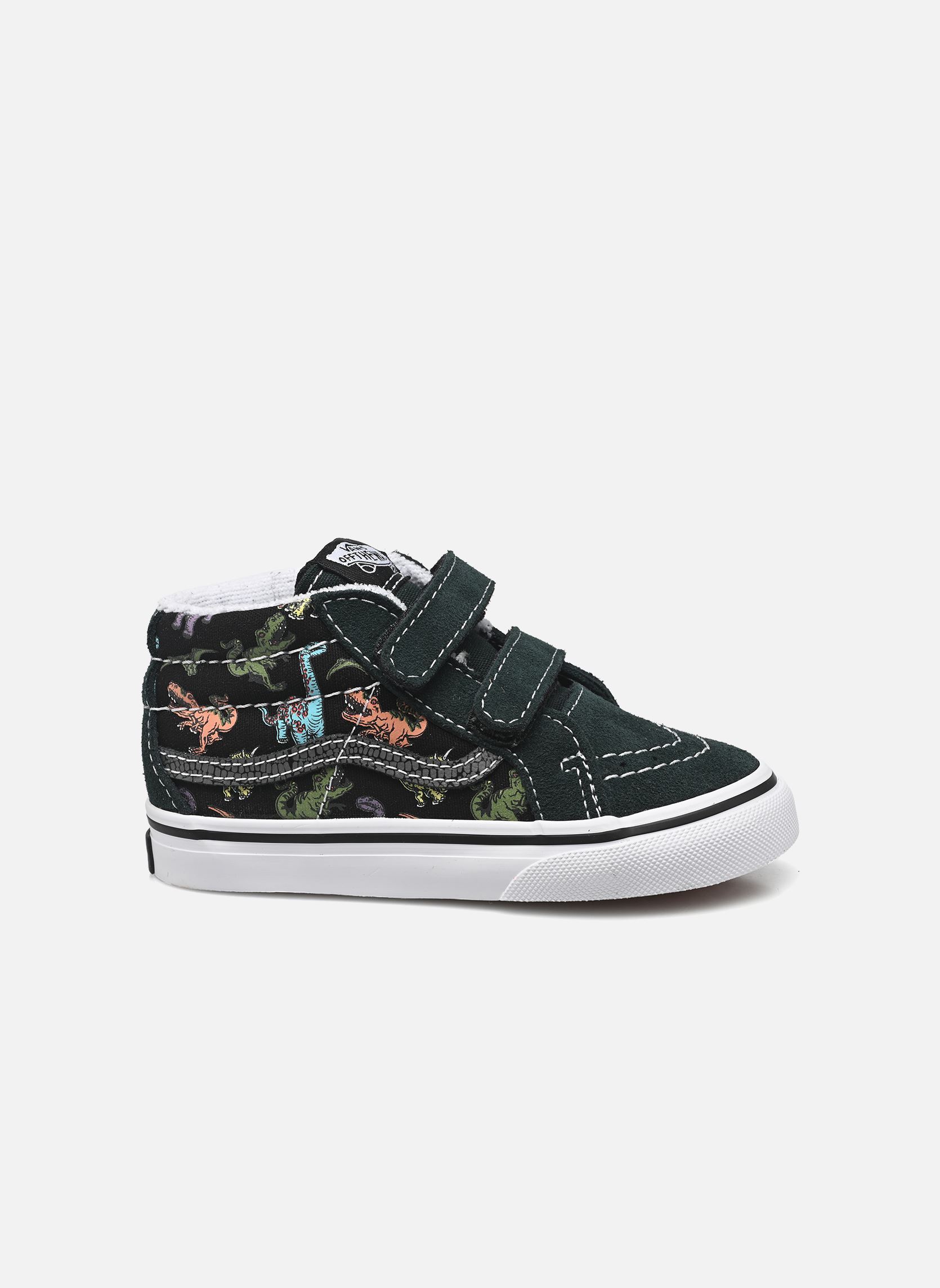 Baskets basses SK8-Mid Reissue V garçon multicolore Vans Baskets basses SK8-Mid Reissue V garçon multicolore GLOW DINO MULTI/TRUE WHITE