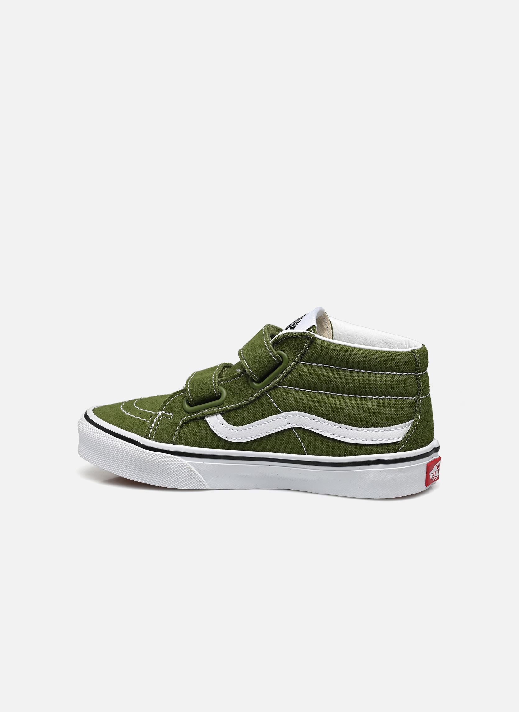 Baskets basses SK8-Mid Reissue V fille vert Vans Baskets basses SK8-Mid Reissue V fille vert COLOR THEORY PESTO