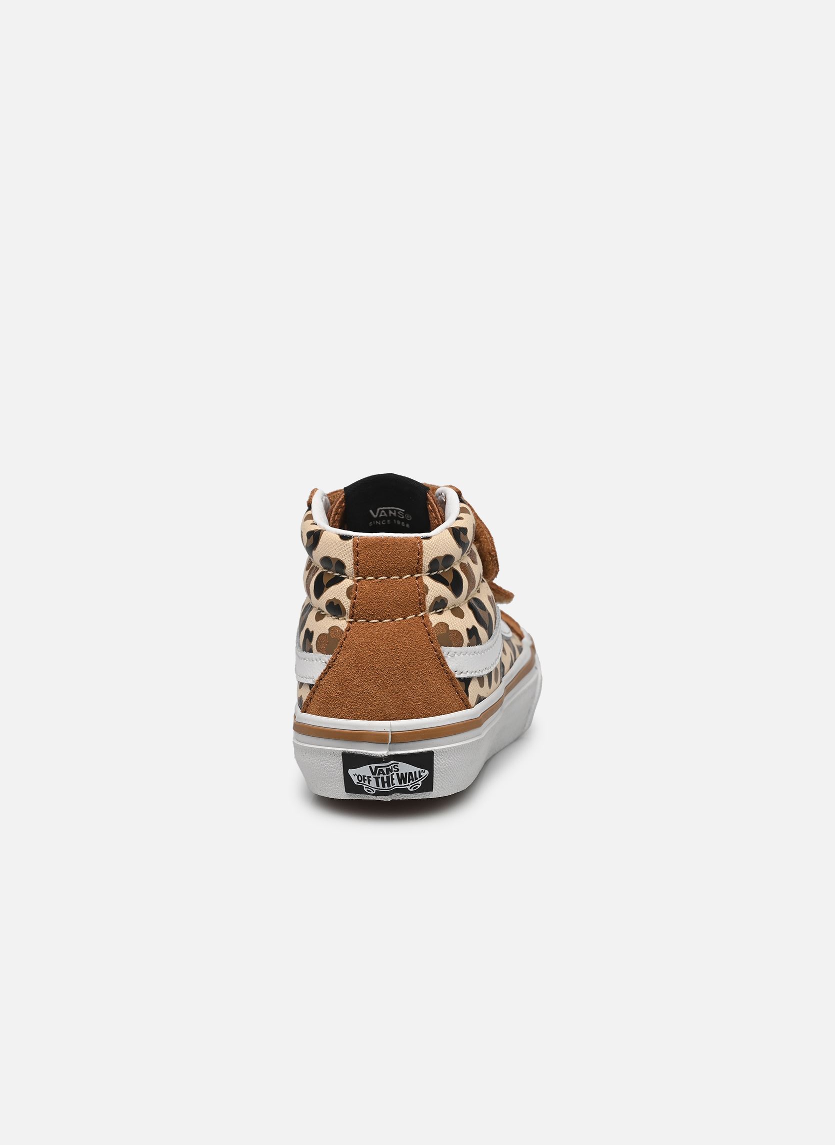 Niedrige Sneaker SK8-Mid Reissue V mädchen braun Vans Niedrige Sneaker SK8-Mid Reissue V mädchen braun LEOPARD GLITTER BROWN/TRUE WHI