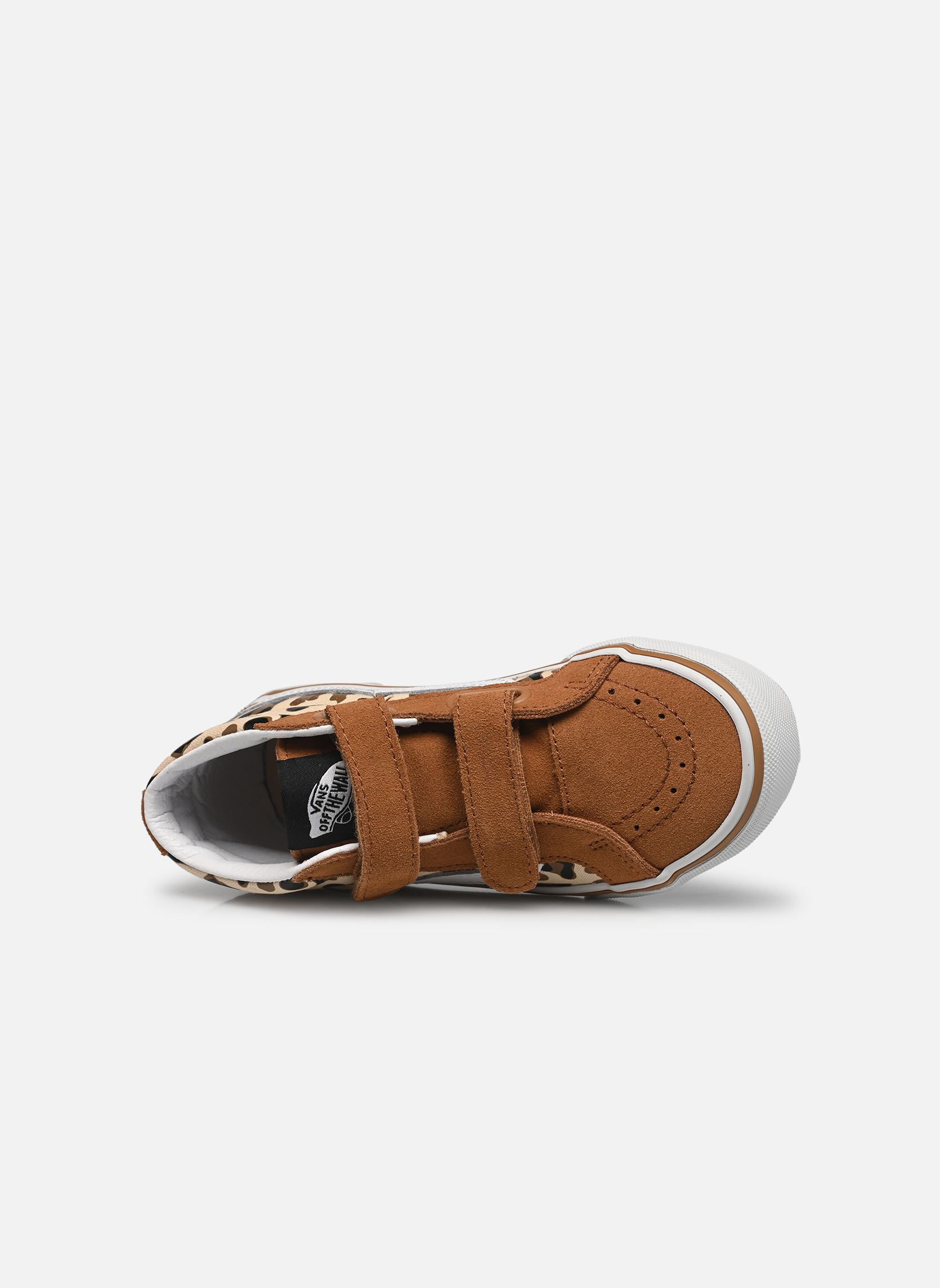 Niedrige Sneaker SK8-Mid Reissue V mädchen braun Vans Niedrige Sneaker SK8-Mid Reissue V mädchen braun LEOPARD GLITTER BROWN/TRUE WHI