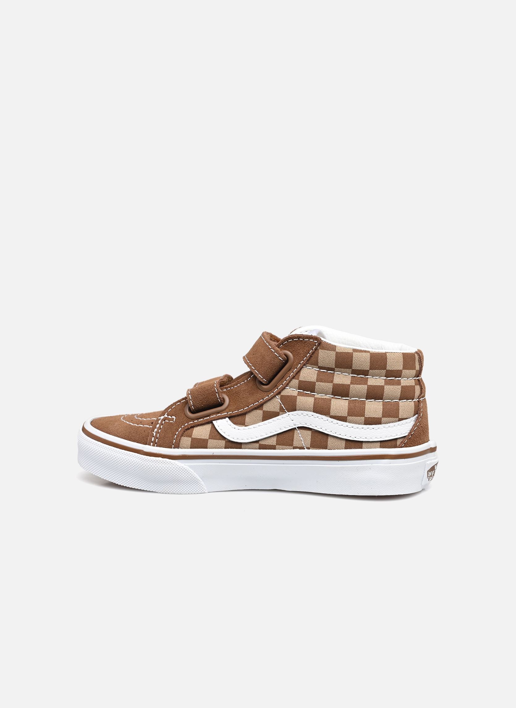 Niedrige Sneaker SK8-Mid Reissue V braun Vans Niedrige Sneaker SK8-Mid Reissue V braun NEUTRAL CHECKERBOARD BROWN/TRU