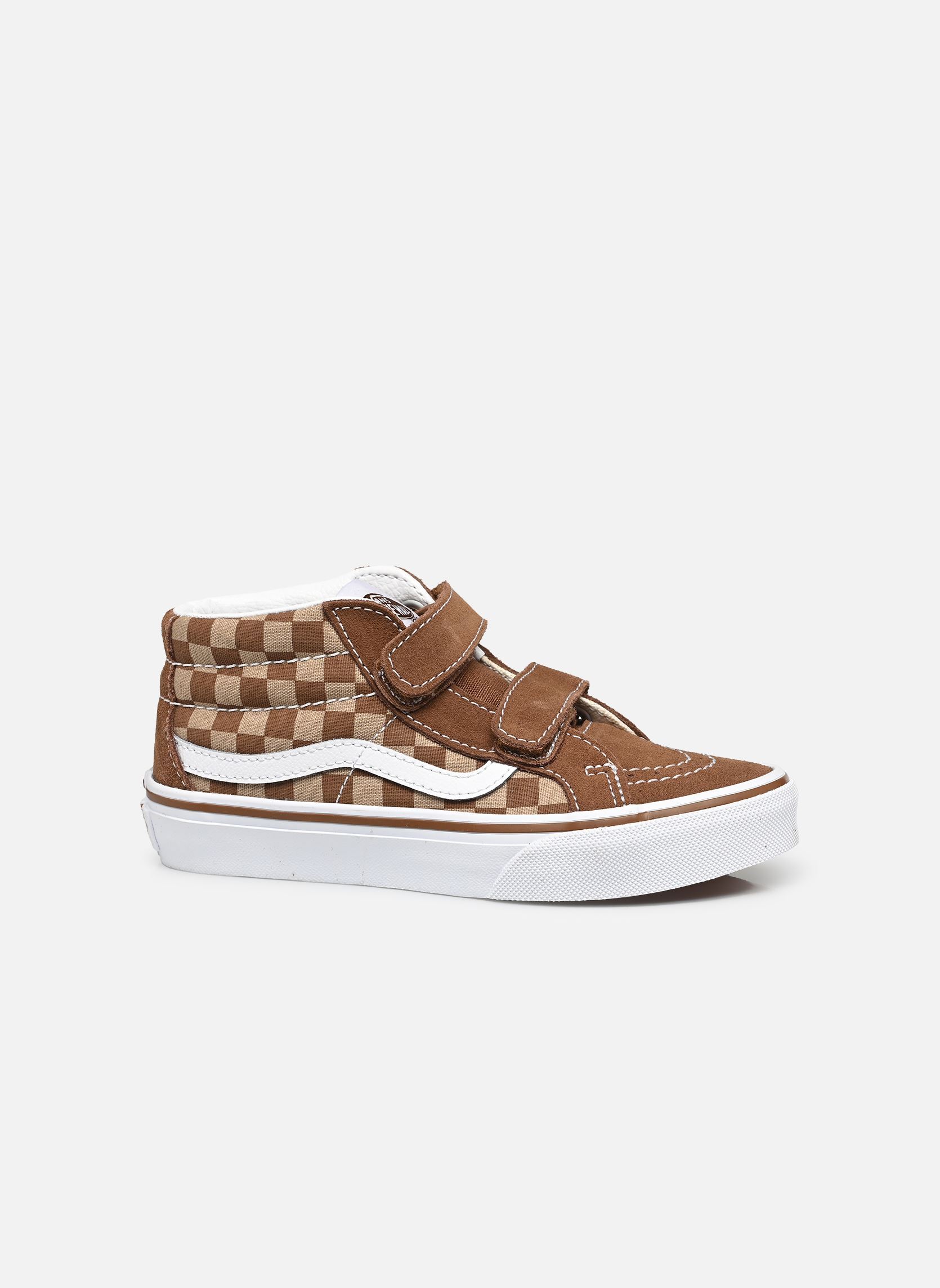 Niedrige Sneaker SK8-Mid Reissue V braun Vans Niedrige Sneaker SK8-Mid Reissue V braun NEUTRAL CHECKERBOARD BROWN/TRU