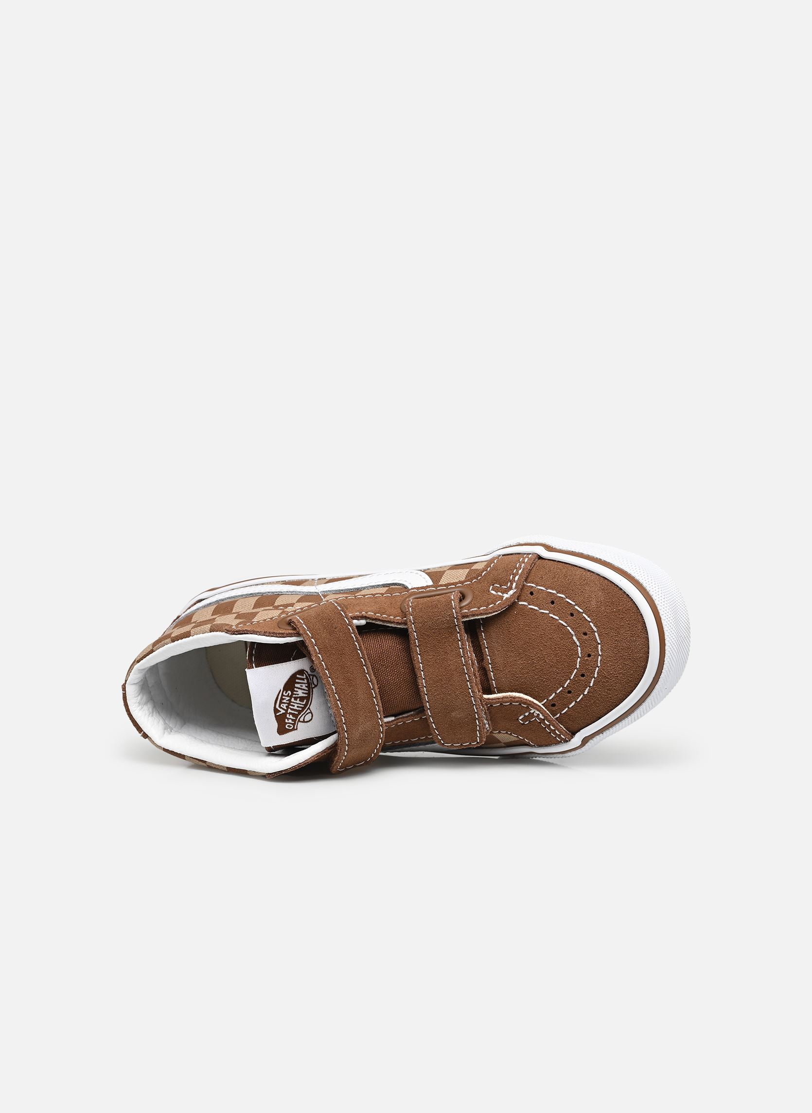 Niedrige Sneaker SK8-Mid Reissue V braun Vans Niedrige Sneaker SK8-Mid Reissue V braun NEUTRAL CHECKERBOARD BROWN/TRU