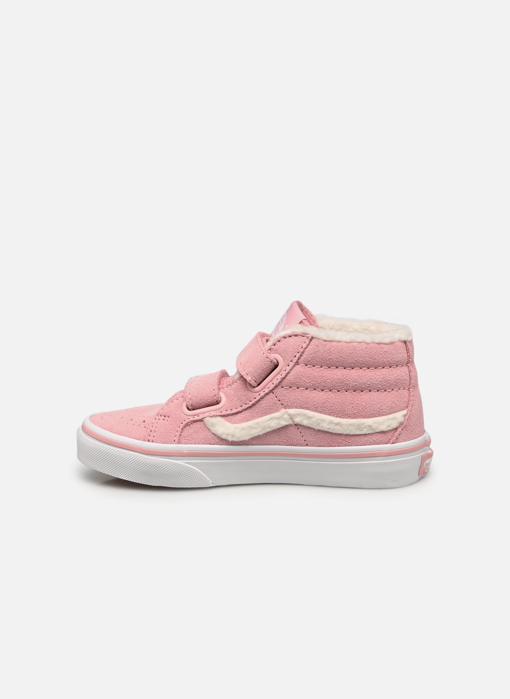 Baskets basses SK8-Mid Reissue V fille rose Vans Baskets basses SK8-Mid Reissue V fille rose SHERPA POP PINK