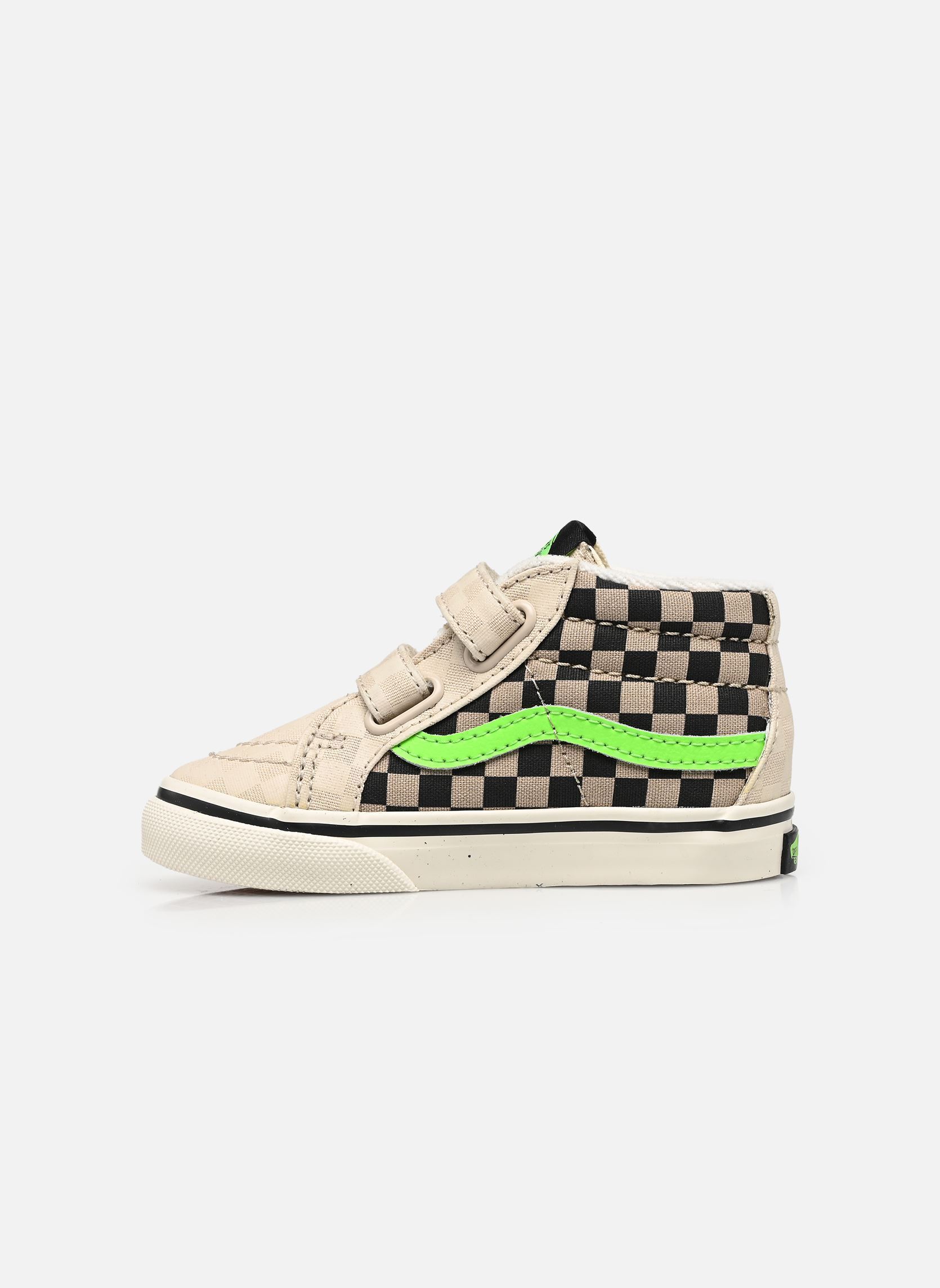 Baskets basses SK8-Mid Reissue V garçon gris Vans Baskets basses SK8-Mid Reissue V garçon gris EN9 - GLOW TAUPE MIST