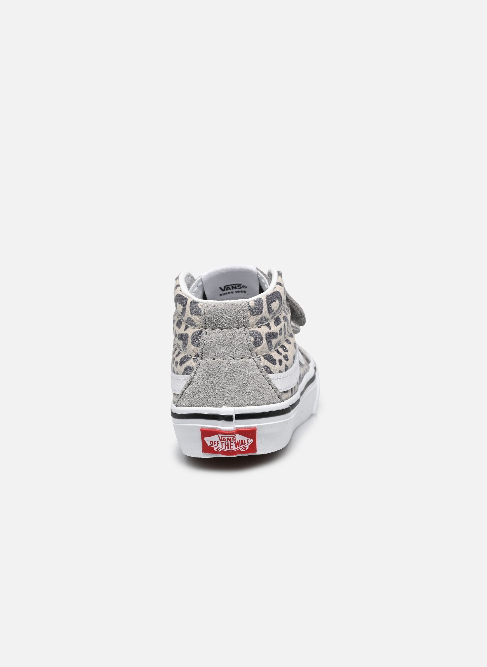 Baskets basses SK8-Mid Reissue V fille gris Vans Baskets basses SK8-Mid Reissue V fille gris BGF - LEOPARD GLITTER GRAY