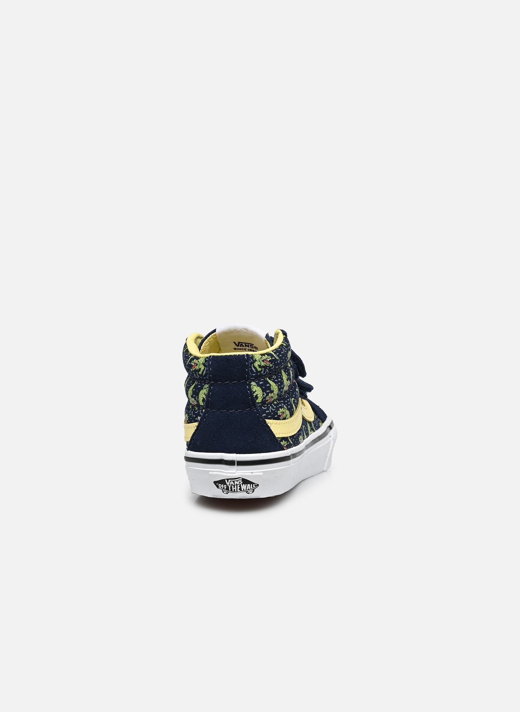 Baskets basses SK8-Mid Reissue V garçon bleu Vans Baskets basses SK8-Mid Reissue V garçon bleu YY0 - GLOW CROC NAVY/YELLOW