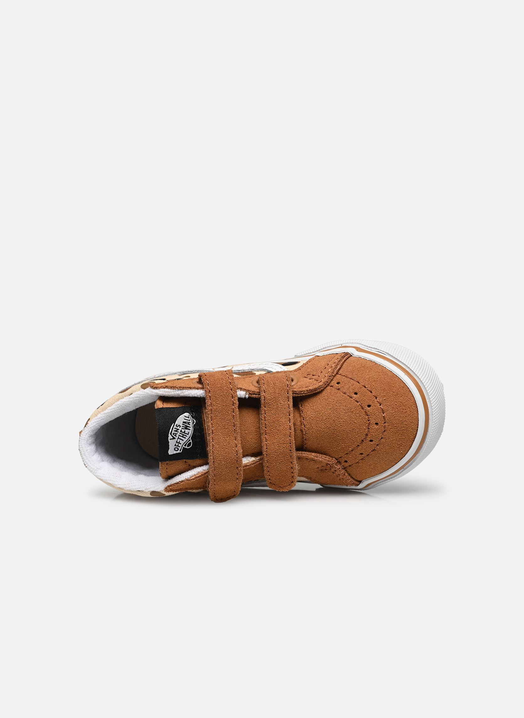Niedrige Sneaker SK8-Mid Reissue V BB mädchen braun Vans Niedrige Sneaker SK8-Mid Reissue V BB mädchen braun LEOPARD GLITTER BROWN/TRUE WHI