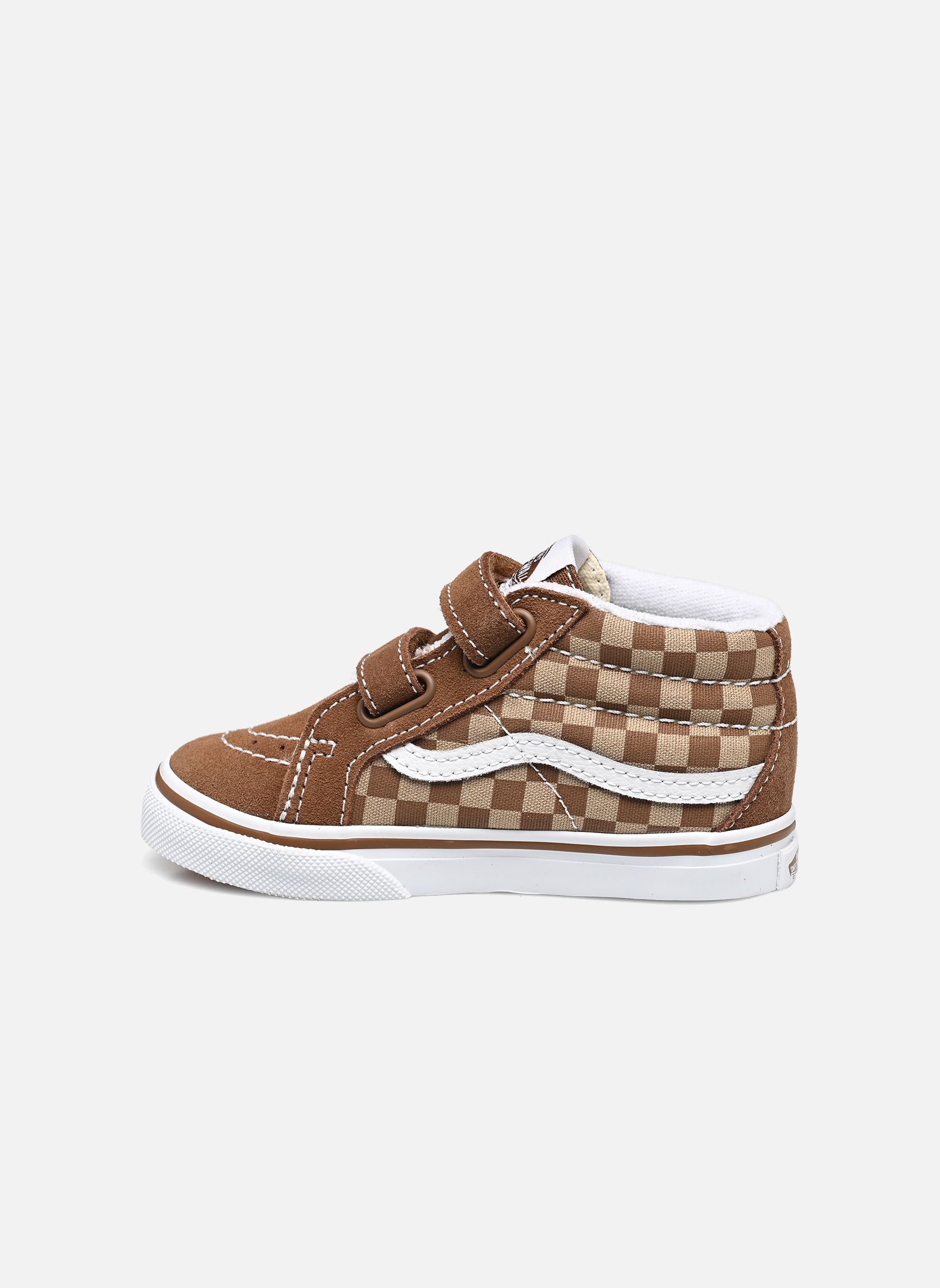 Niedrige Sneaker SK8-Mid Reissue V BB braun Vans Niedrige Sneaker SK8-Mid Reissue V BB braun NEUTRAL CHECKERBOARD BROWN/TRU