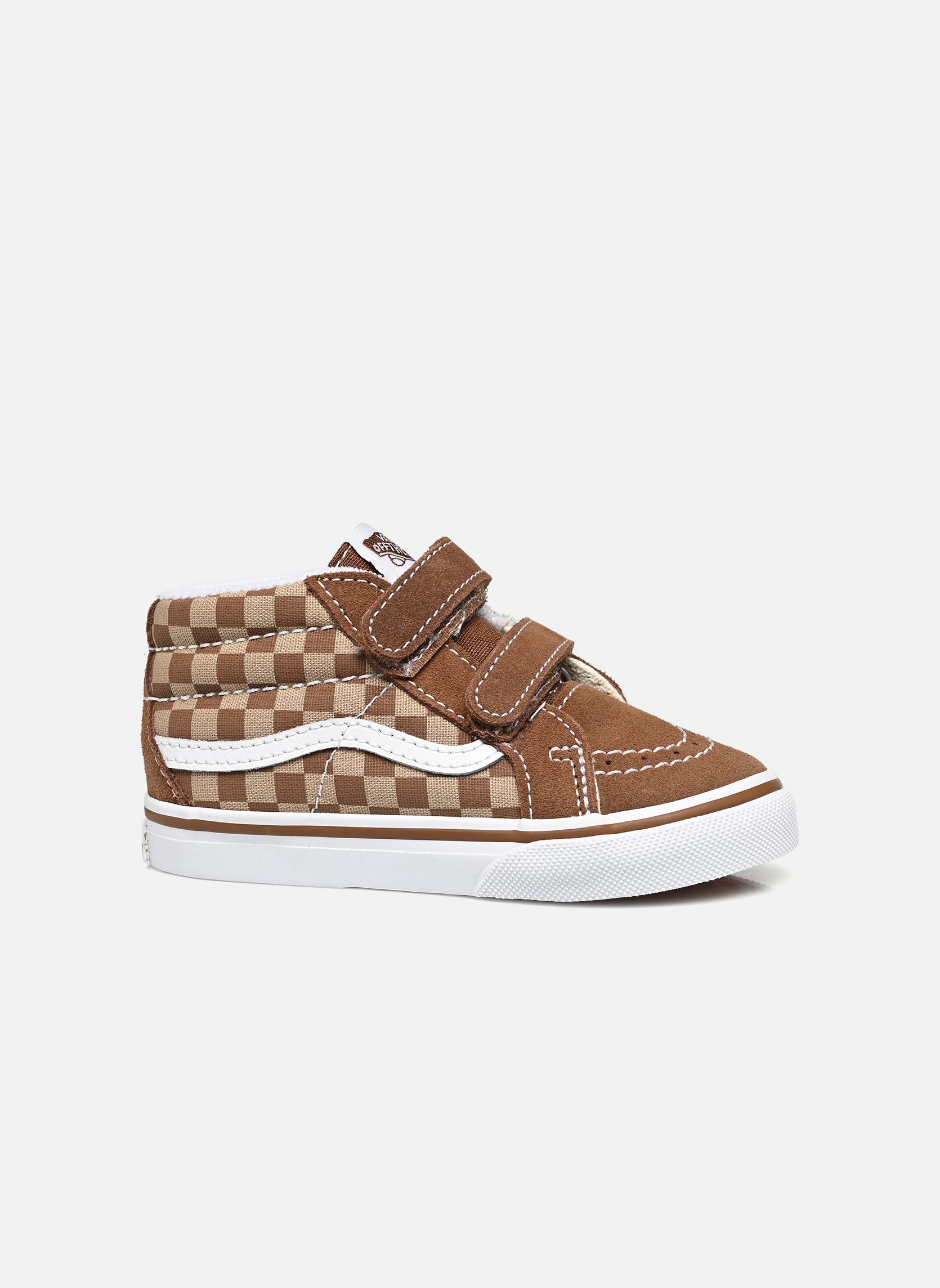 Niedrige Sneaker SK8-Mid Reissue V BB braun Vans Niedrige Sneaker SK8-Mid Reissue V BB braun NEUTRAL CHECKERBOARD BROWN/TRU