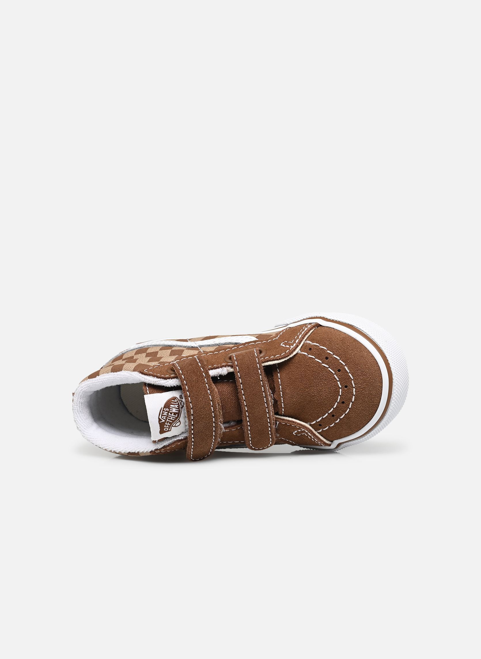Niedrige Sneaker SK8-Mid Reissue V BB braun Vans Niedrige Sneaker SK8-Mid Reissue V BB braun NEUTRAL CHECKERBOARD BROWN/TRU