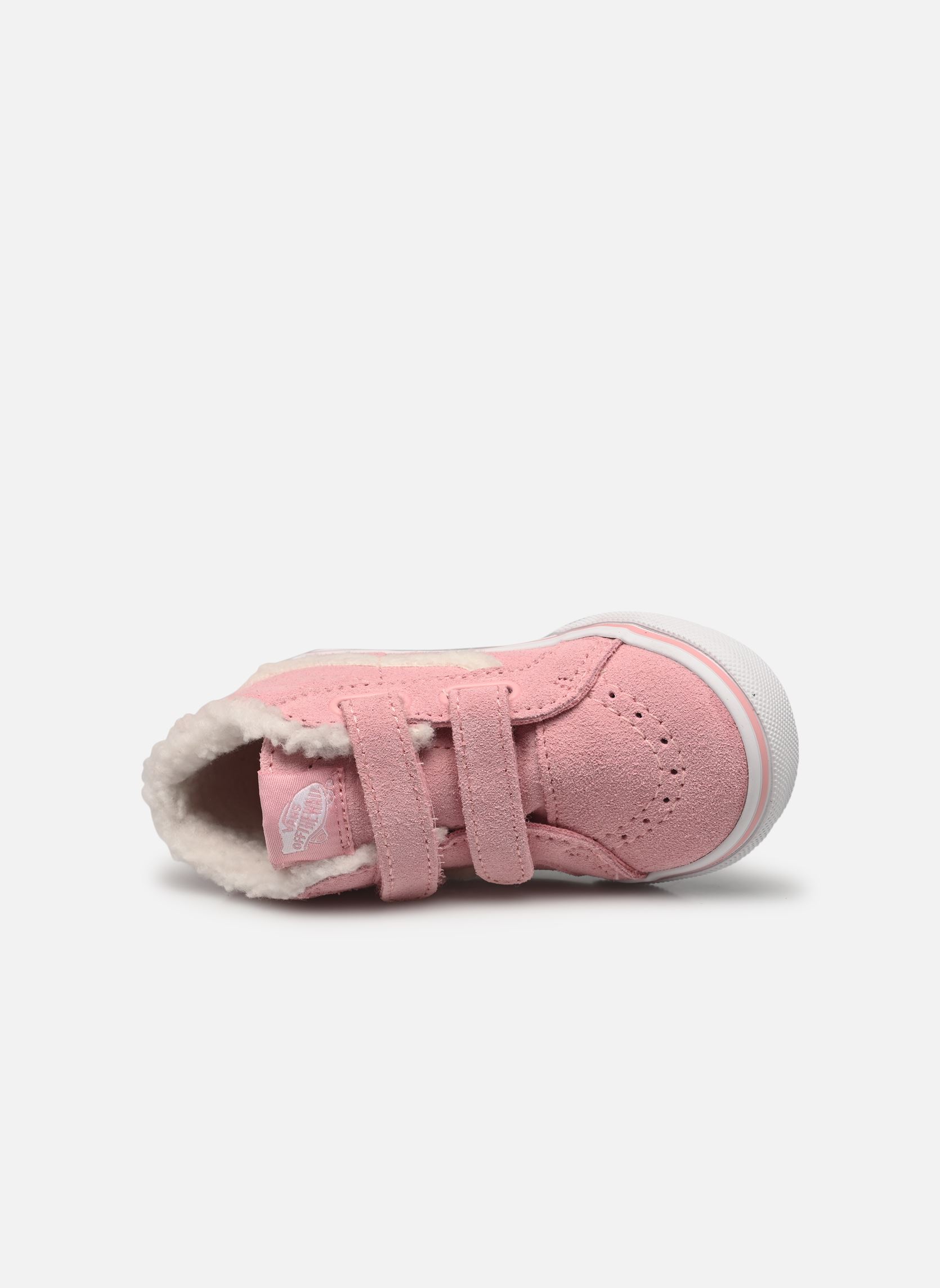 Baskets basses SK8-Mid Reissue V BB fille rose Vans Baskets basses SK8-Mid Reissue V BB fille rose SHERPA POP PINK