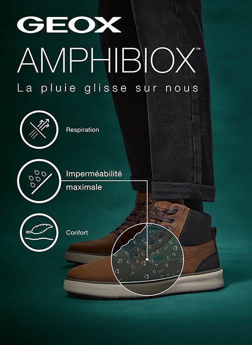 Bottines à lacets U BRAYDEN 2FIT ABX D U54N1D homme noir Geox Bottines à lacets U BRAYDEN 2FIT ABX D U54N1D homme noir Black