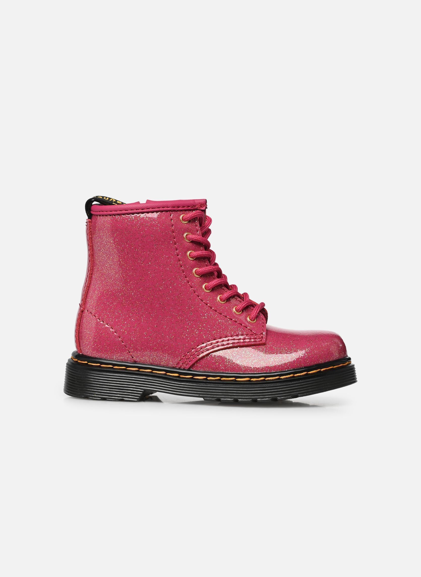 Bottines 1460 T fille rose Dr. Martens Bottines 1460 T fille rose FUCHSIA SILVER NEBULA GLITTER