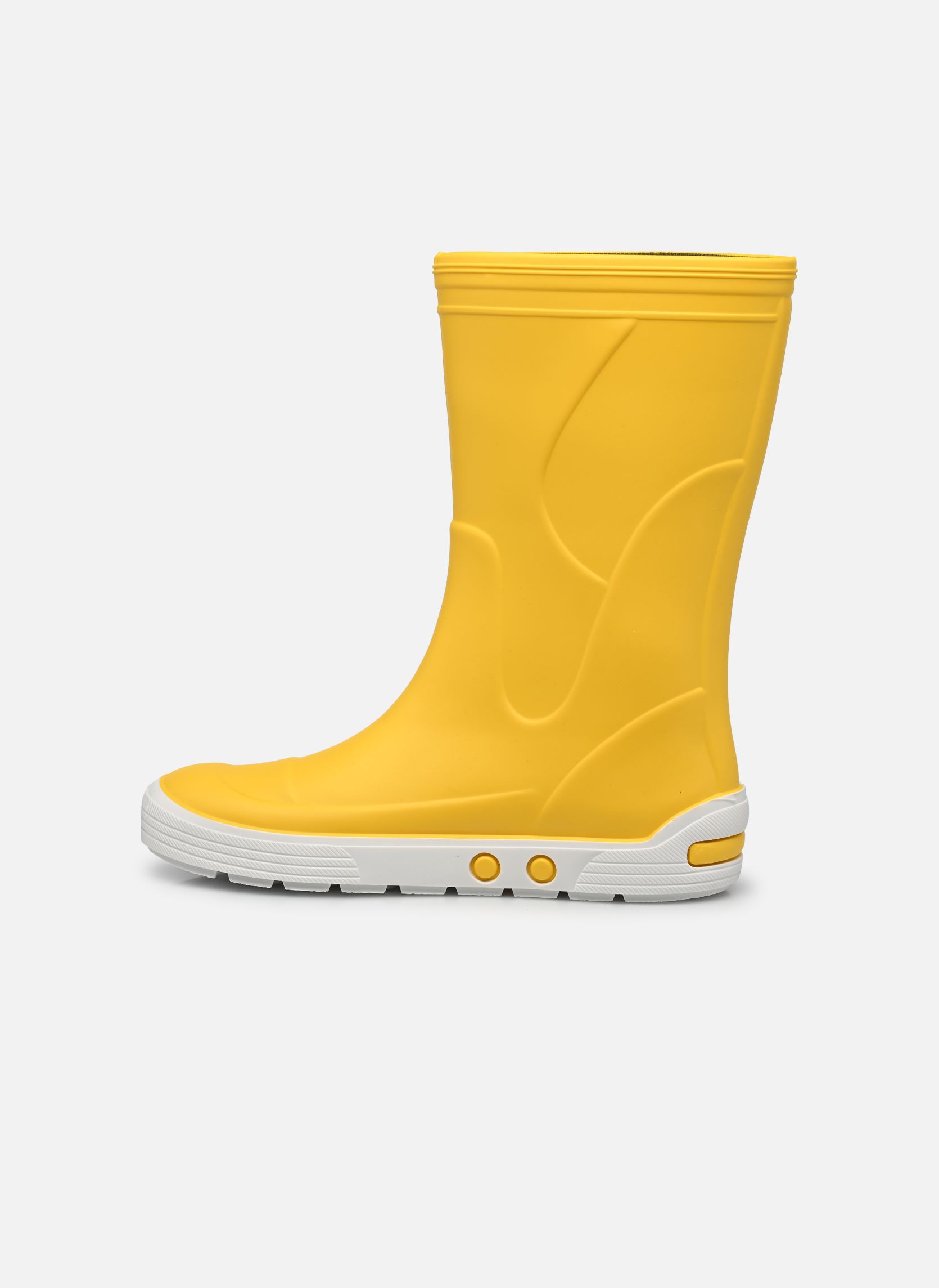 Regenlaarzen Airport geel Méduse Regenlaarzen Airport geel JAUNE BLANC