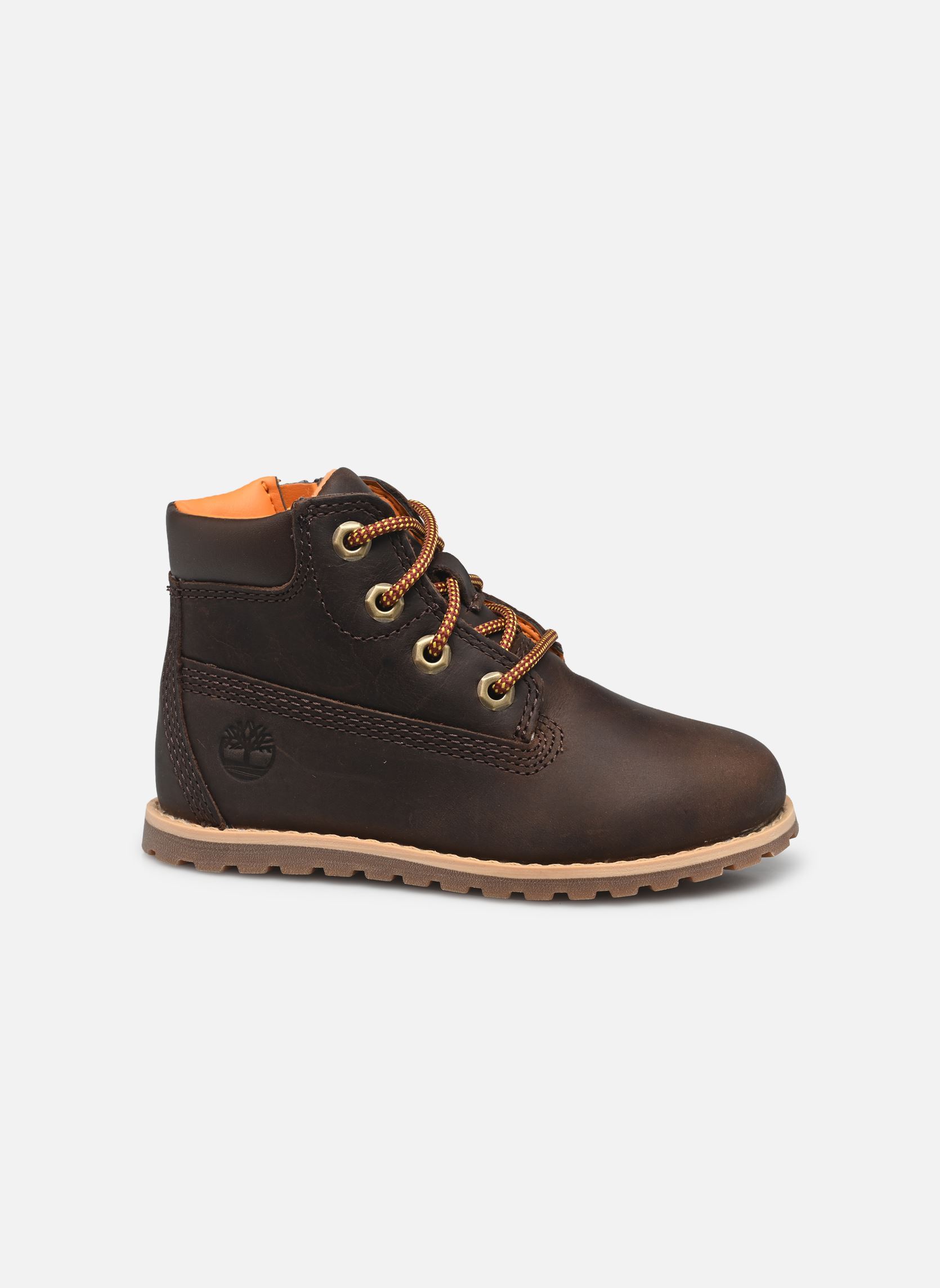 Chaussures premiers pas Pokey Pine 6In Boot with marron Timberland Chaussures premiers pas Pokey Pine 6In Boot with marron DARK BROWN