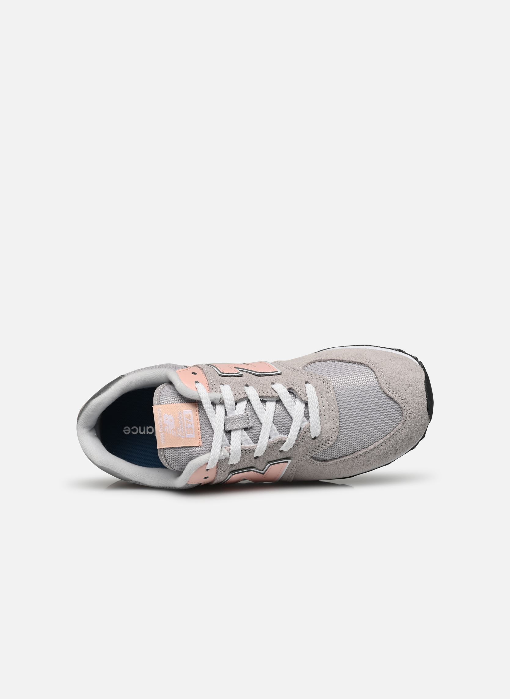 Niedrige Sneaker GC574 mädchen grau New Balance Niedrige Sneaker GC574 mädchen grau RAIN CLOUD
