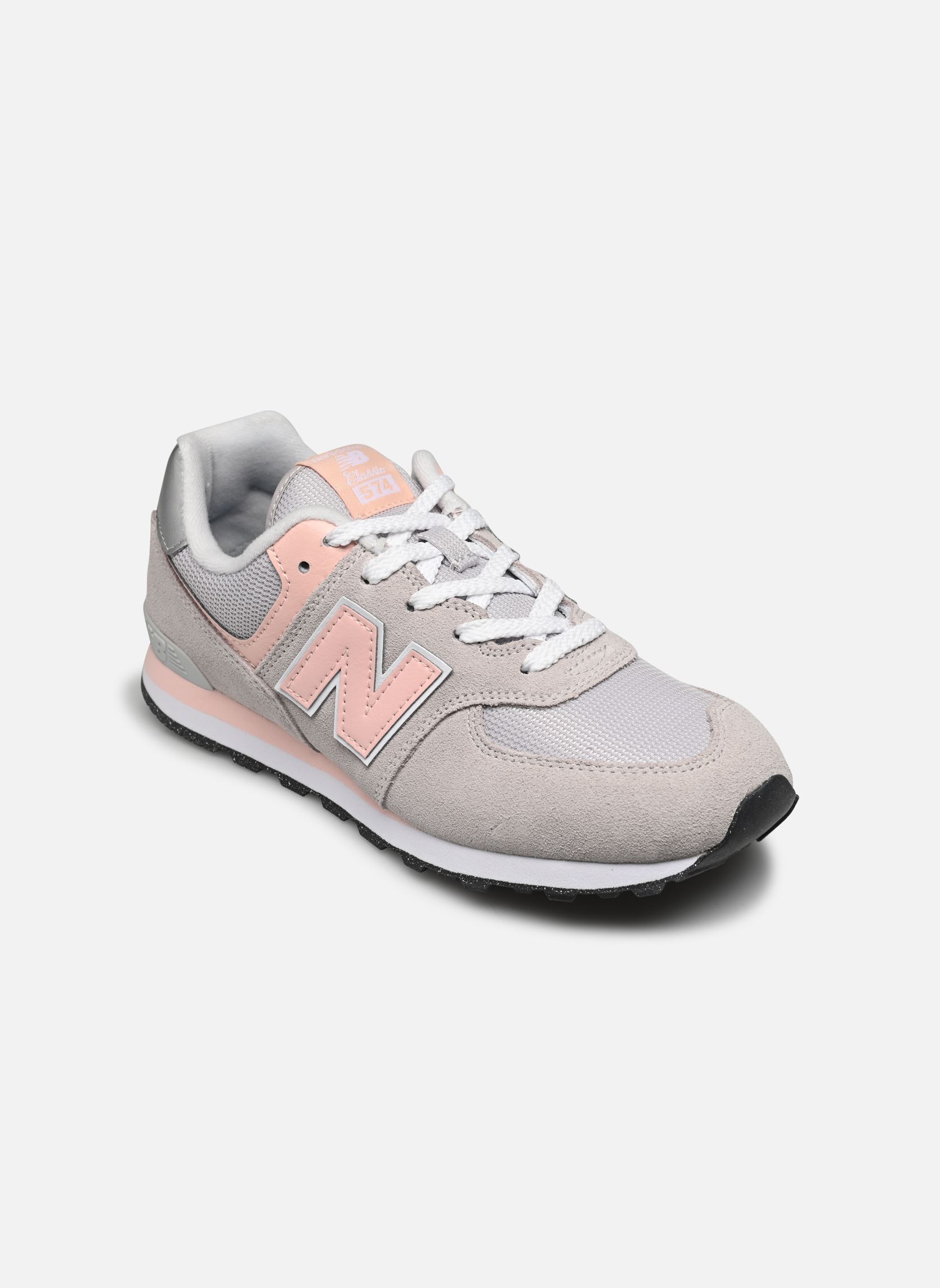 Niedrige Sneaker GC574 mädchen grau New Balance Niedrige Sneaker GC574 mädchen grau RAIN CLOUD