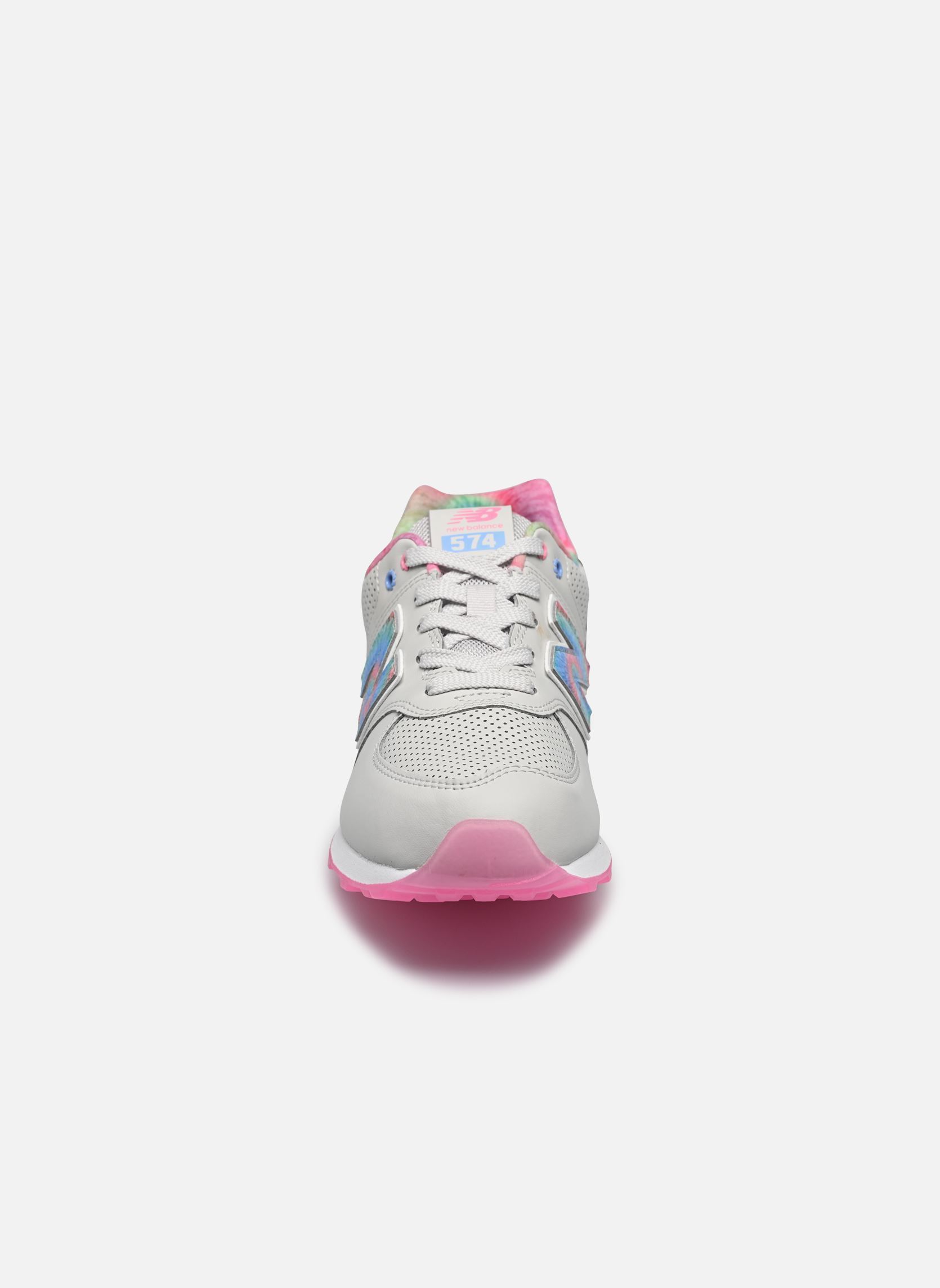 Niedrige Sneaker GC574 mädchen grau New Balance Niedrige Sneaker GC574 mädchen grau GREY MATTER