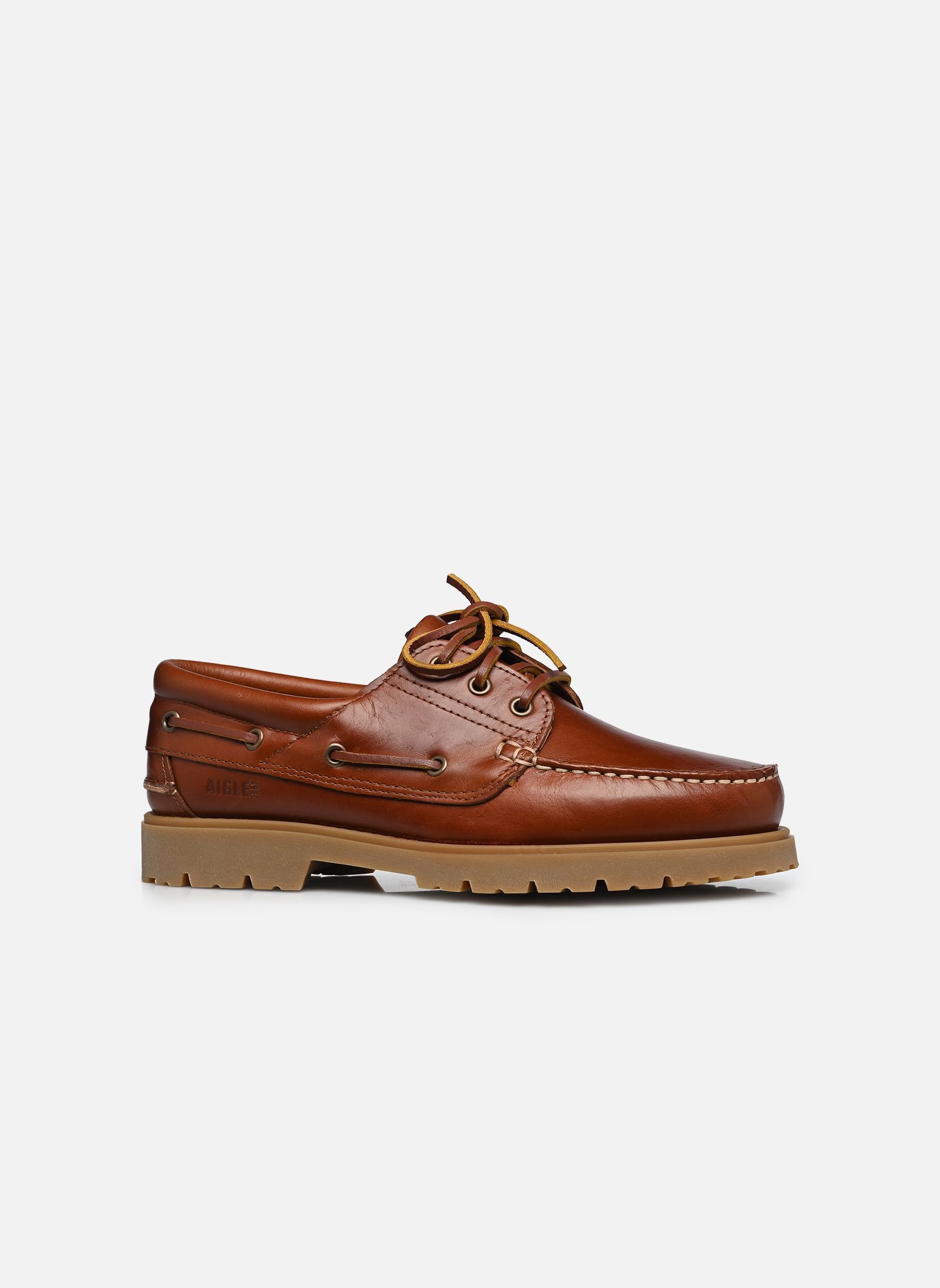 Chaussures bateaux Tarmac M homme marron Aigle Chaussures bateaux Tarmac M homme marron Acajou