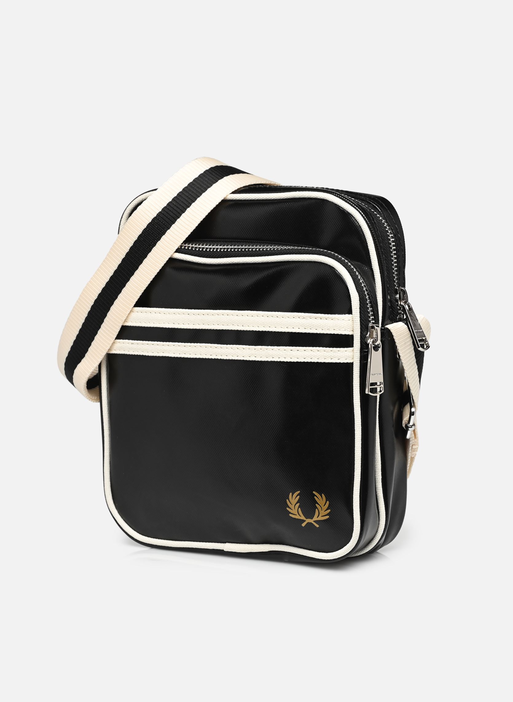 Umhängetaschen Classic side bag herren schwarz Fred Perry Umhängetaschen Classic side bag herren schwarz BLACK/ ECRU