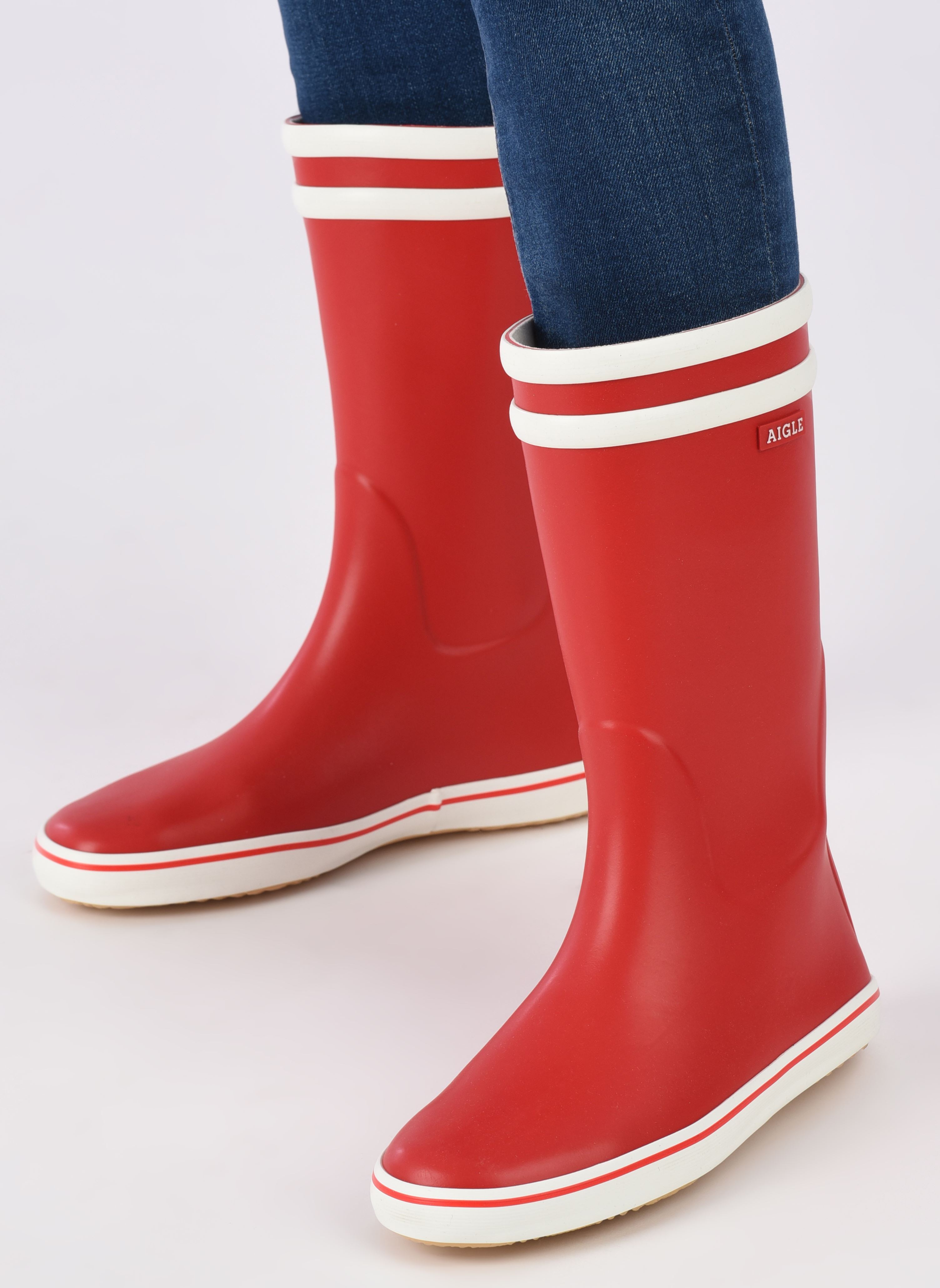 Gummistiefel Malouine Bt W damen rot Aigle Gummistiefel Malouine Bt W damen rot Rouge Blanc