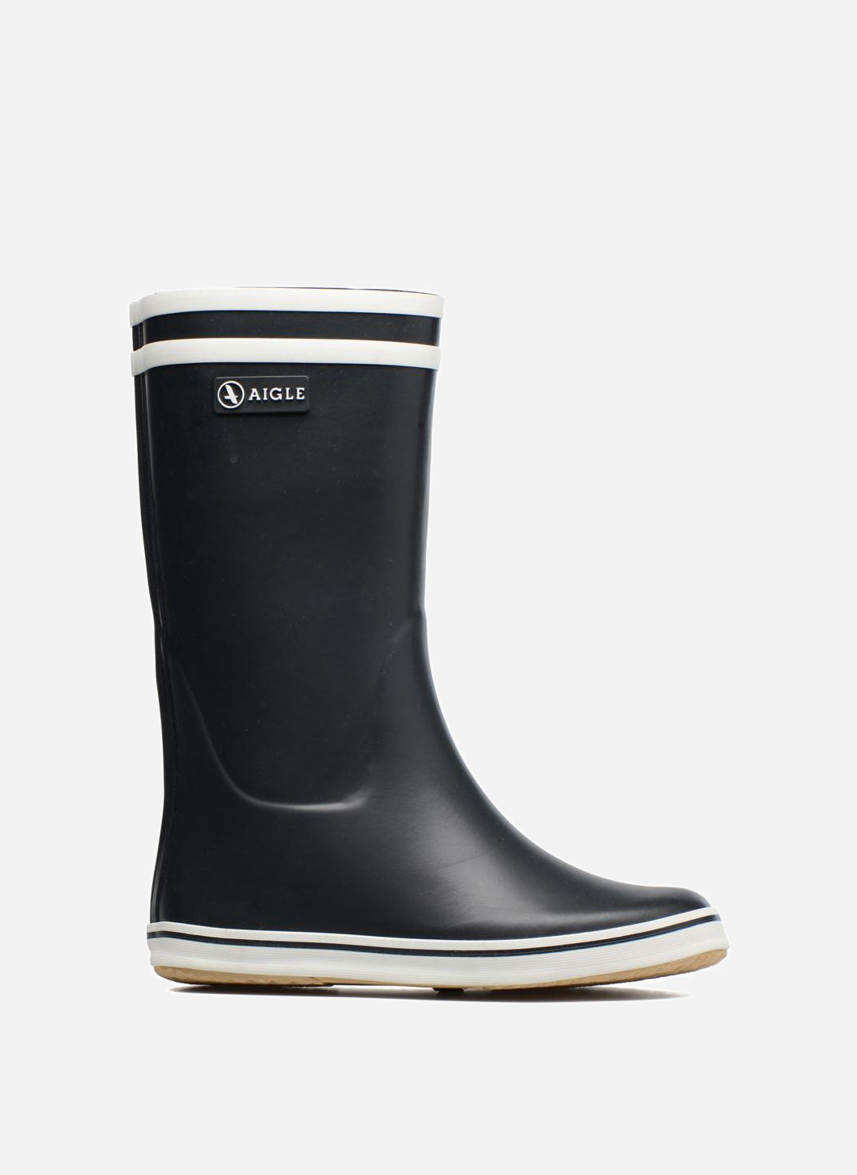 Bottes de pluie Malouine Bt W femme bleu Aigle Bottes de pluie Malouine Bt W femme bleu MARINE BLANC