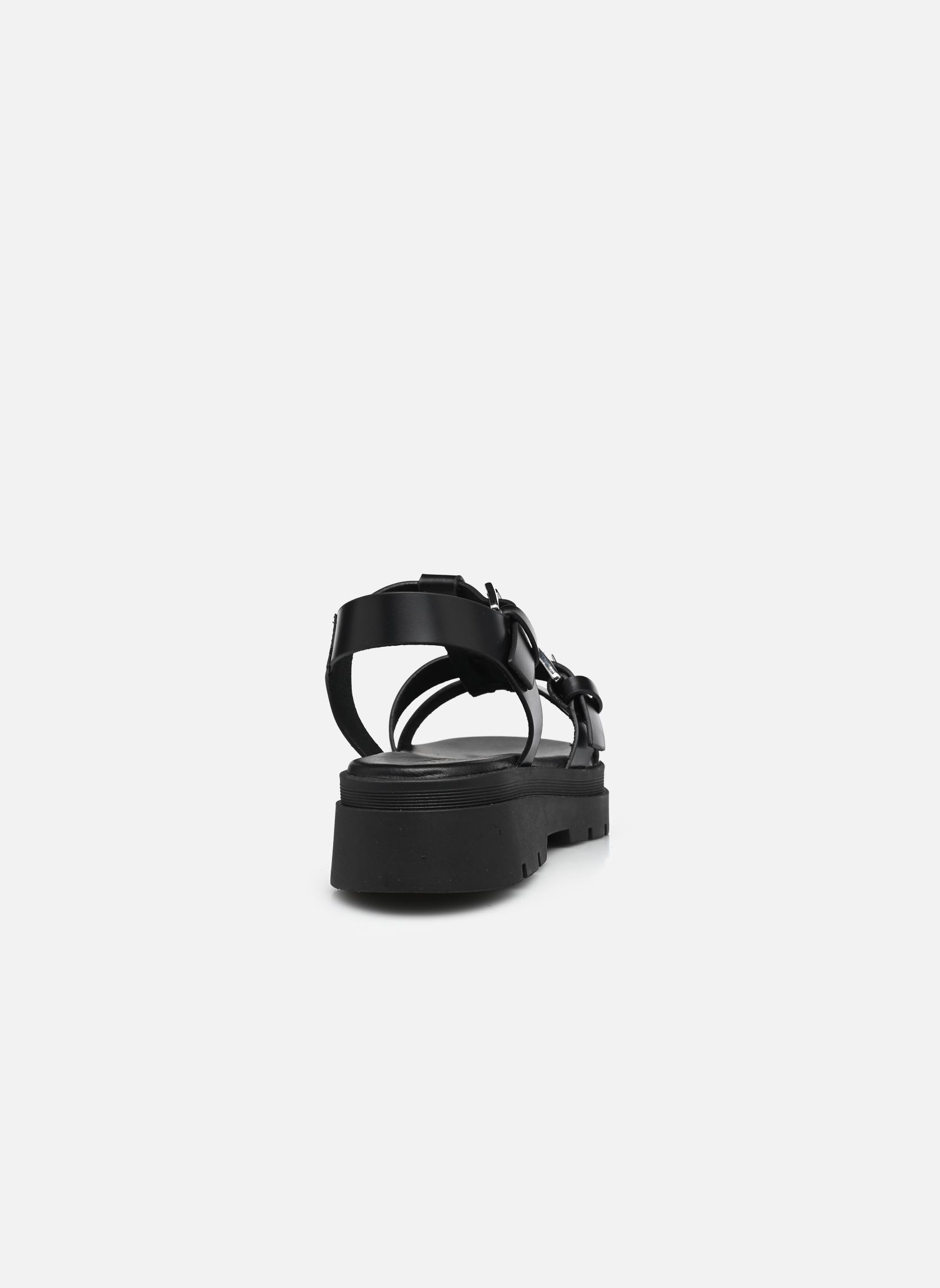 Sandalen met sleehak en plateau Denise dames zwart JB Martin Sandalen met sleehak en plateau Denise dames zwart 121