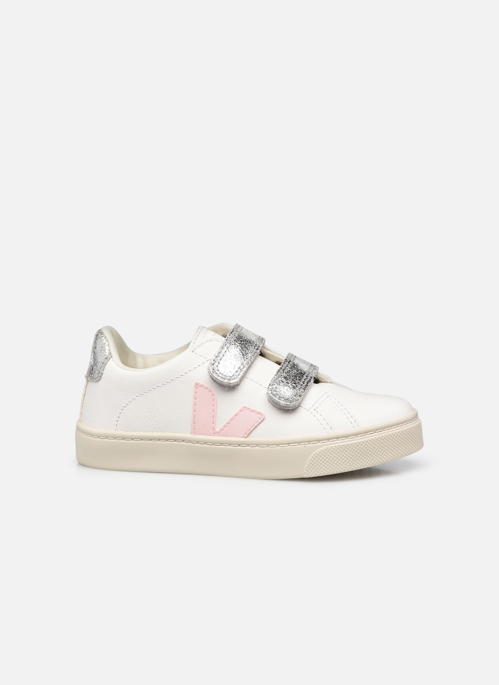 Niedrige Sneaker Esplar Small Velcro mädchen rosa Veja Niedrige Sneaker Esplar Small Velcro mädchen rosa Extra White Petale Silver