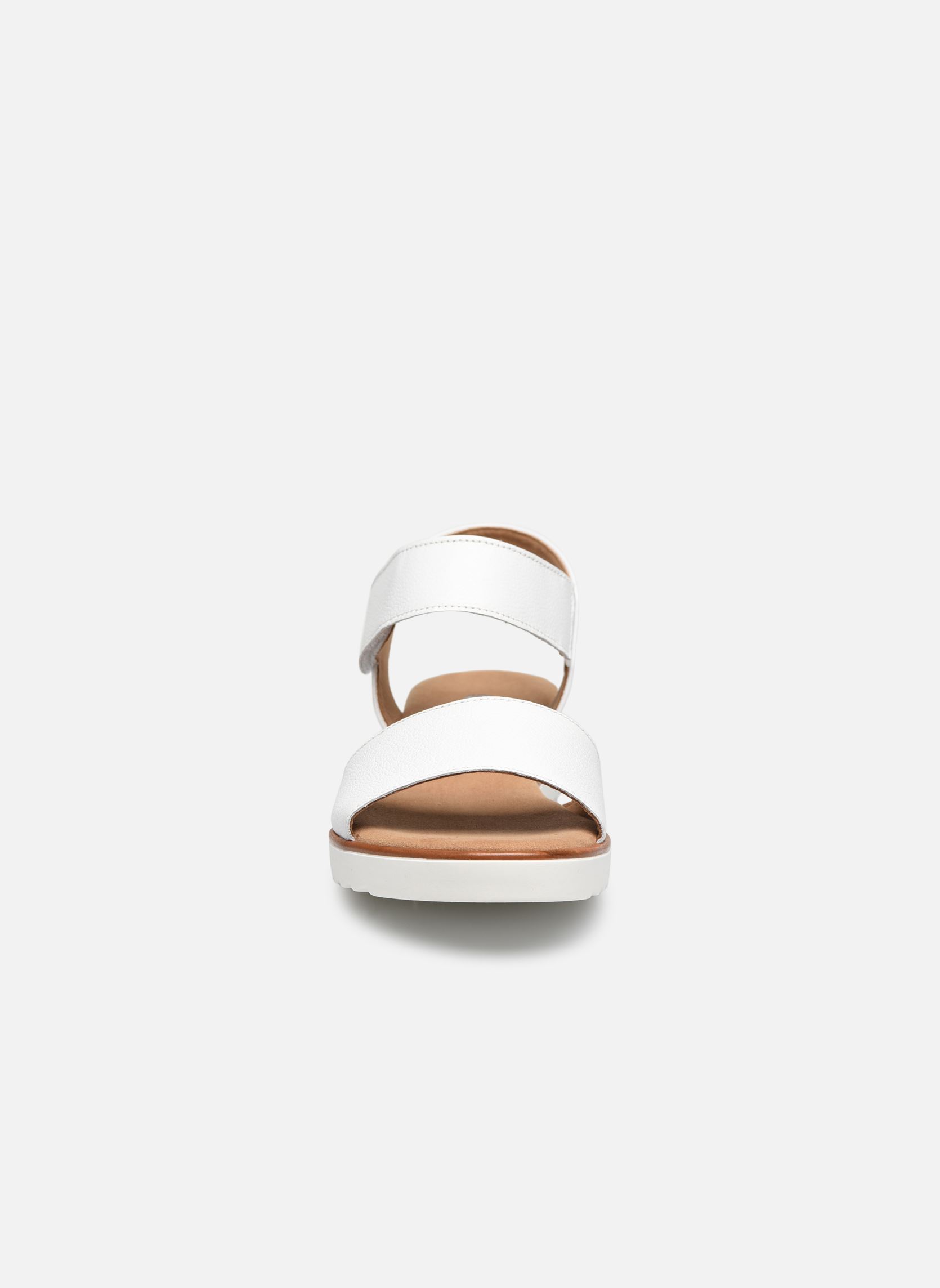 Sandales compensées et plateformes Claire femme blanc Gabor Sandales compensées et plateformes Claire femme blanc Blanc