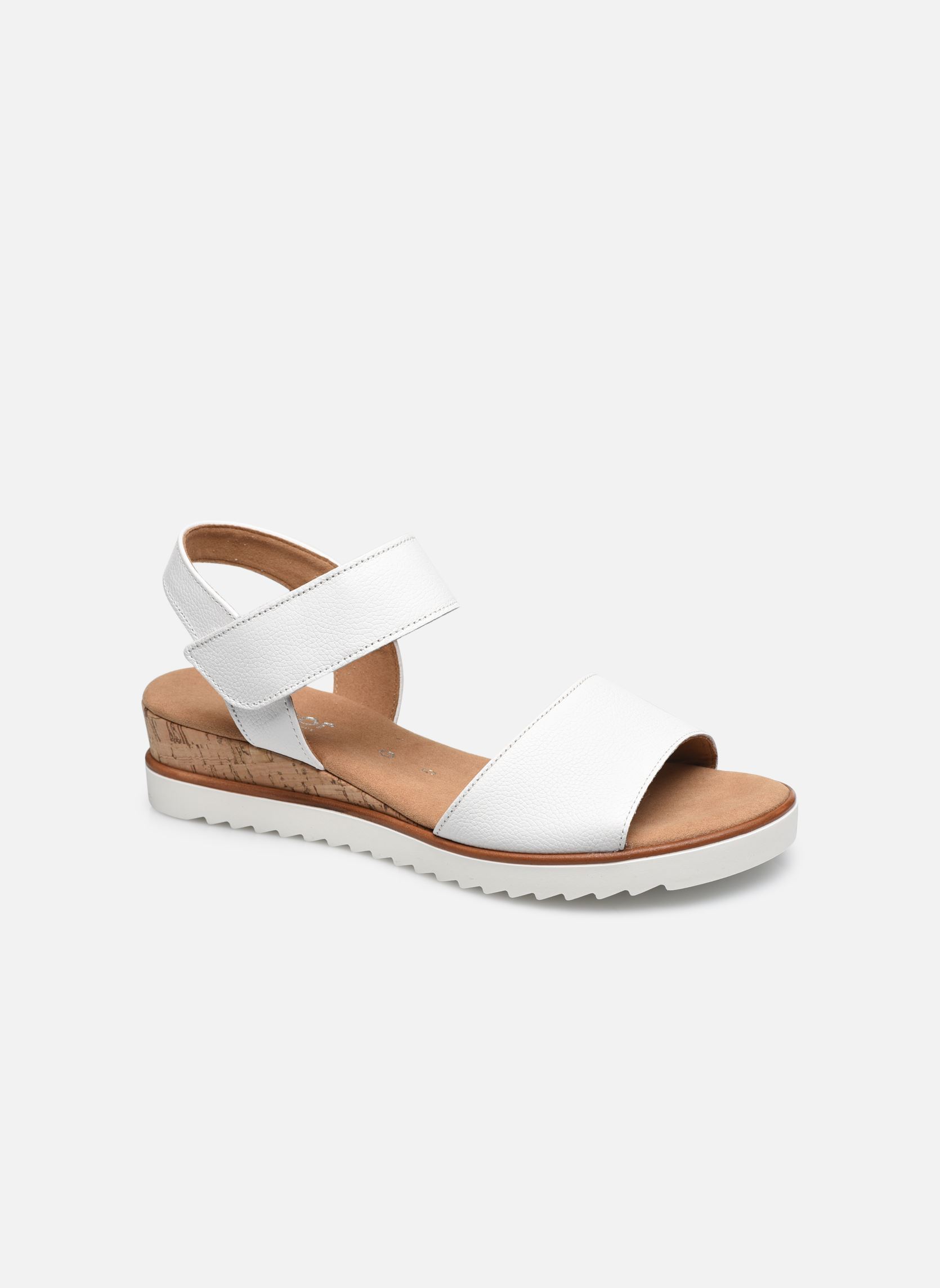 Keil- und Plateausandalen Claire damen weiß Gabor Keil- und Plateausandalen Claire damen weiß BLANC