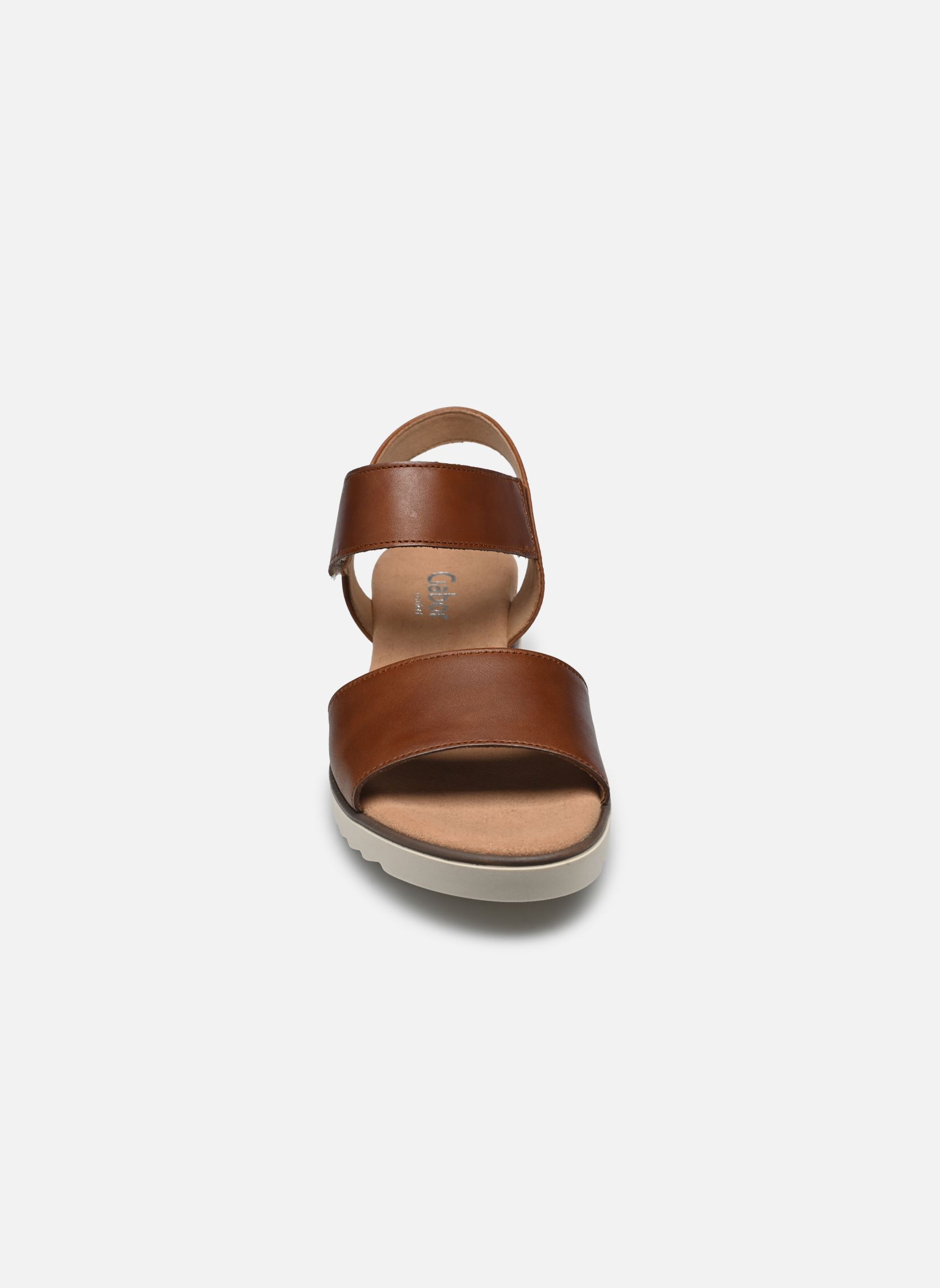 Sandales compensées et plateformes Claire femme marron Gabor Sandales compensées et plateformes Claire femme marron CAMEL