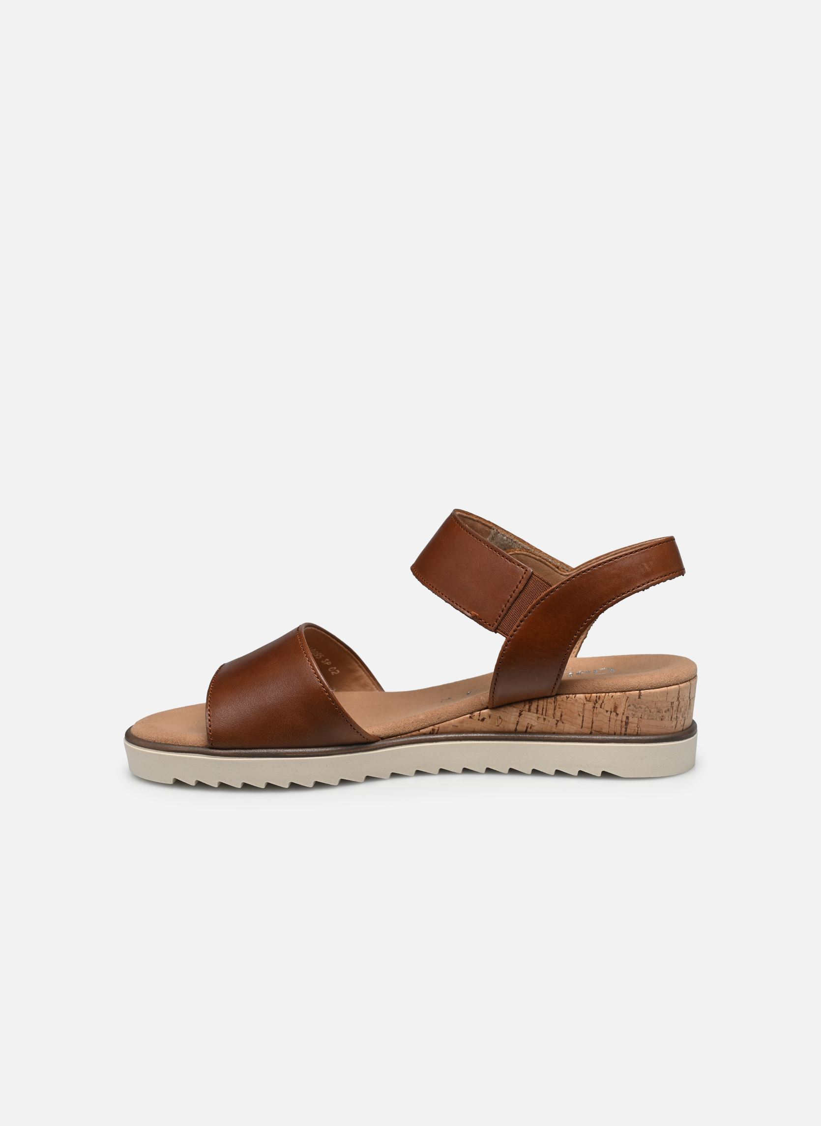 Sandales compensées et plateformes Claire femme marron Gabor Sandales compensées et plateformes Claire femme marron CAMEL