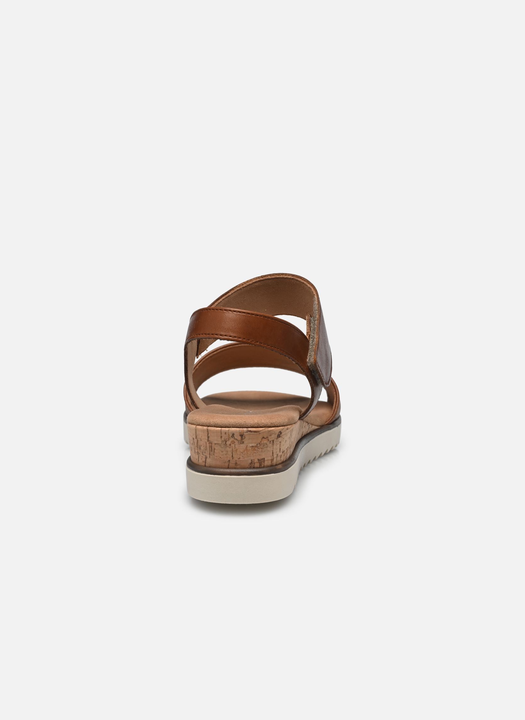 Sandales compensées et plateformes Claire femme marron Gabor Sandales compensées et plateformes Claire femme marron CAMEL