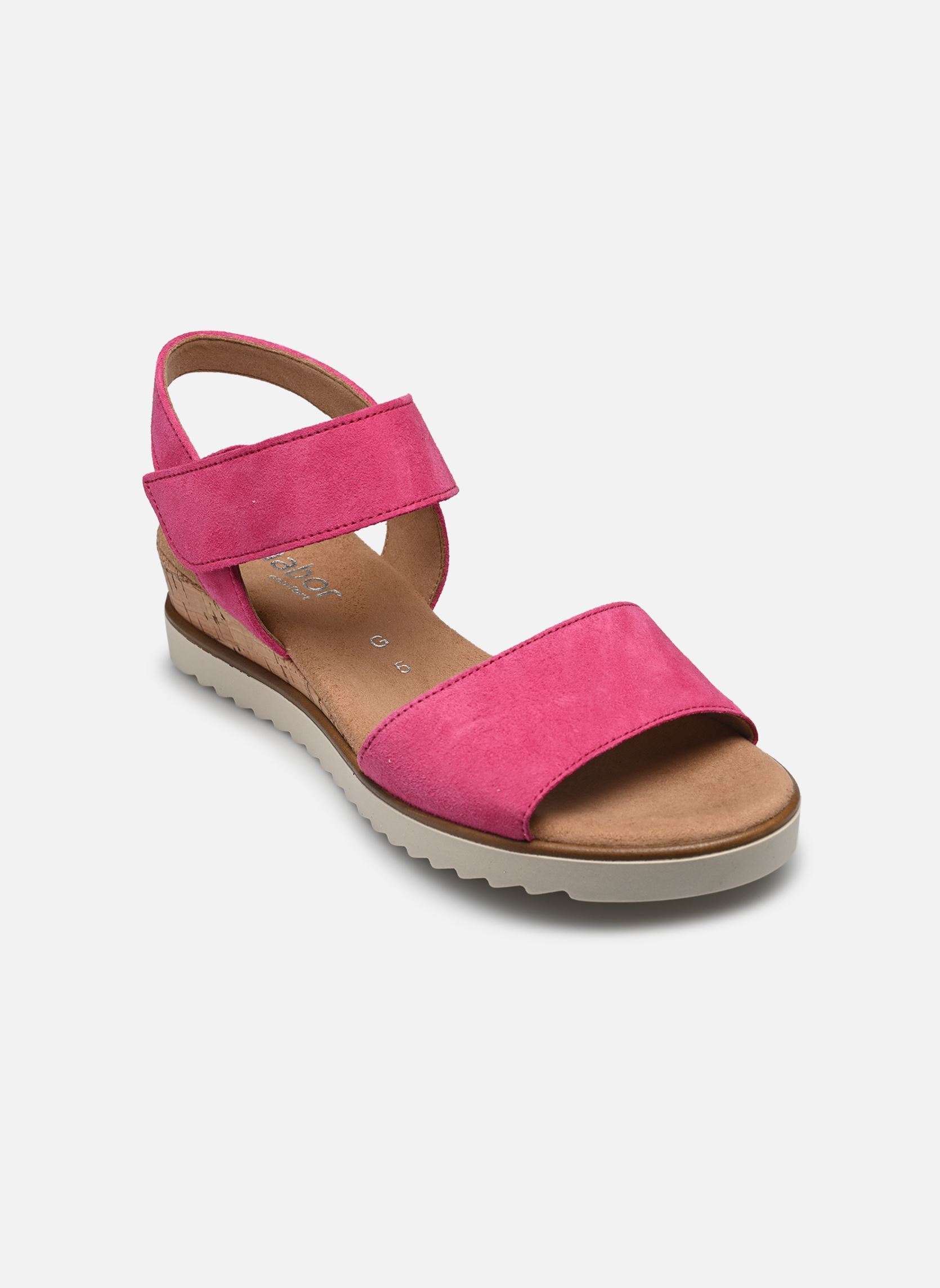 Keil- und Plateausandalen Claire damen rosa Gabor Keil- und Plateausandalen Claire damen rosa PINK
