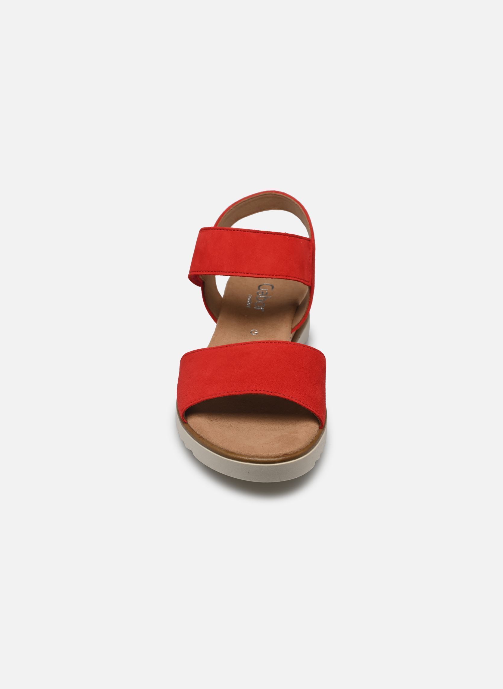 Keil- und Plateausandalen Claire damen rot Gabor Keil- und Plateausandalen Claire damen rot FIRE