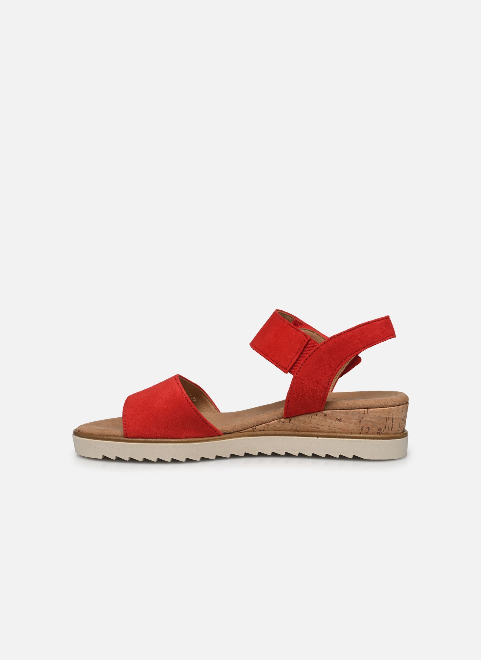 Keil- und Plateausandalen Claire damen rot Gabor Keil- und Plateausandalen Claire damen rot FIRE