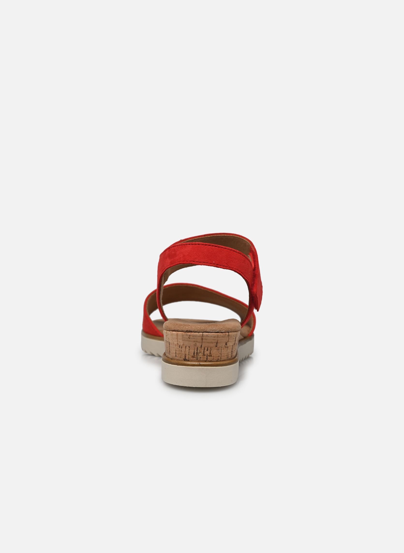 Keil- und Plateausandalen Claire damen rot Gabor Keil- und Plateausandalen Claire damen rot FIRE