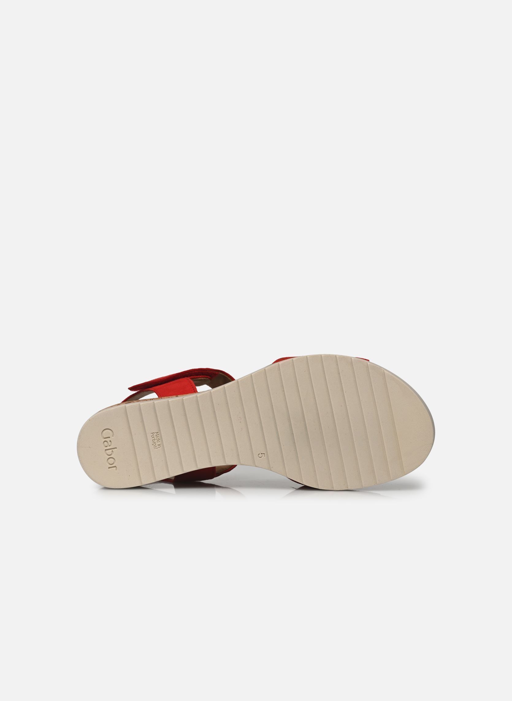 Keil- und Plateausandalen Claire damen rot Gabor Keil- und Plateausandalen Claire damen rot FIRE
