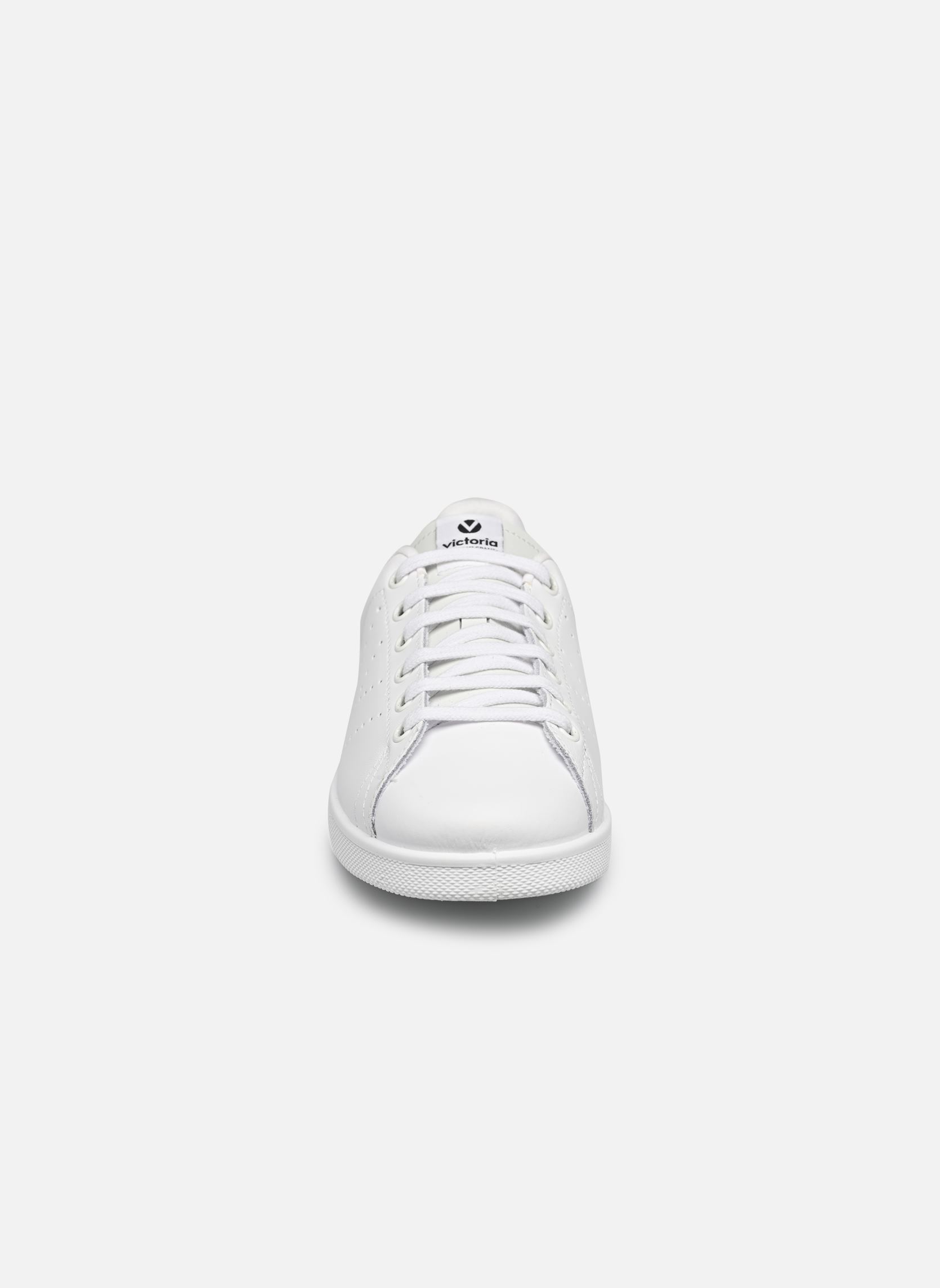 Niedrige Sneaker Tenis Piel W damen weiß Victoria Niedrige Sneaker Tenis Piel W damen weiß NEGRO 4