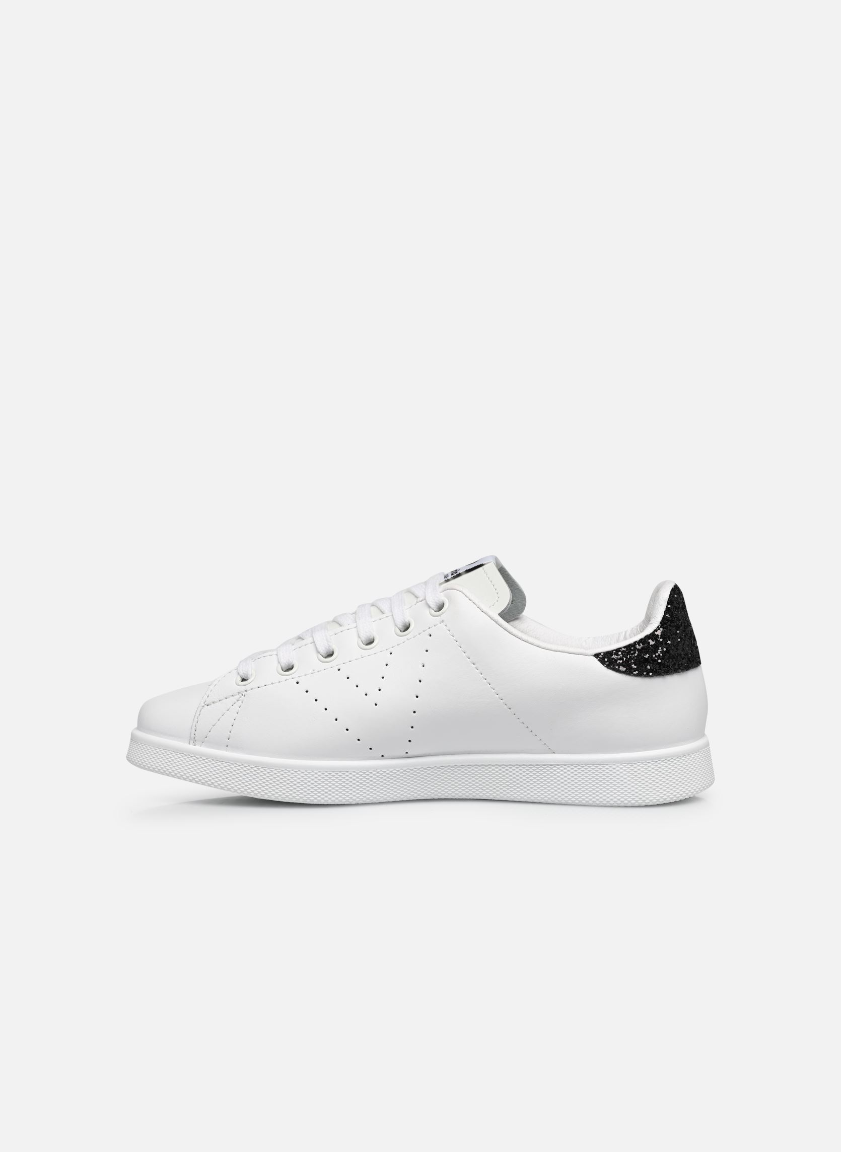 Niedrige Sneaker Tenis Piel W damen weiß Victoria Niedrige Sneaker Tenis Piel W damen weiß NEGRO 4