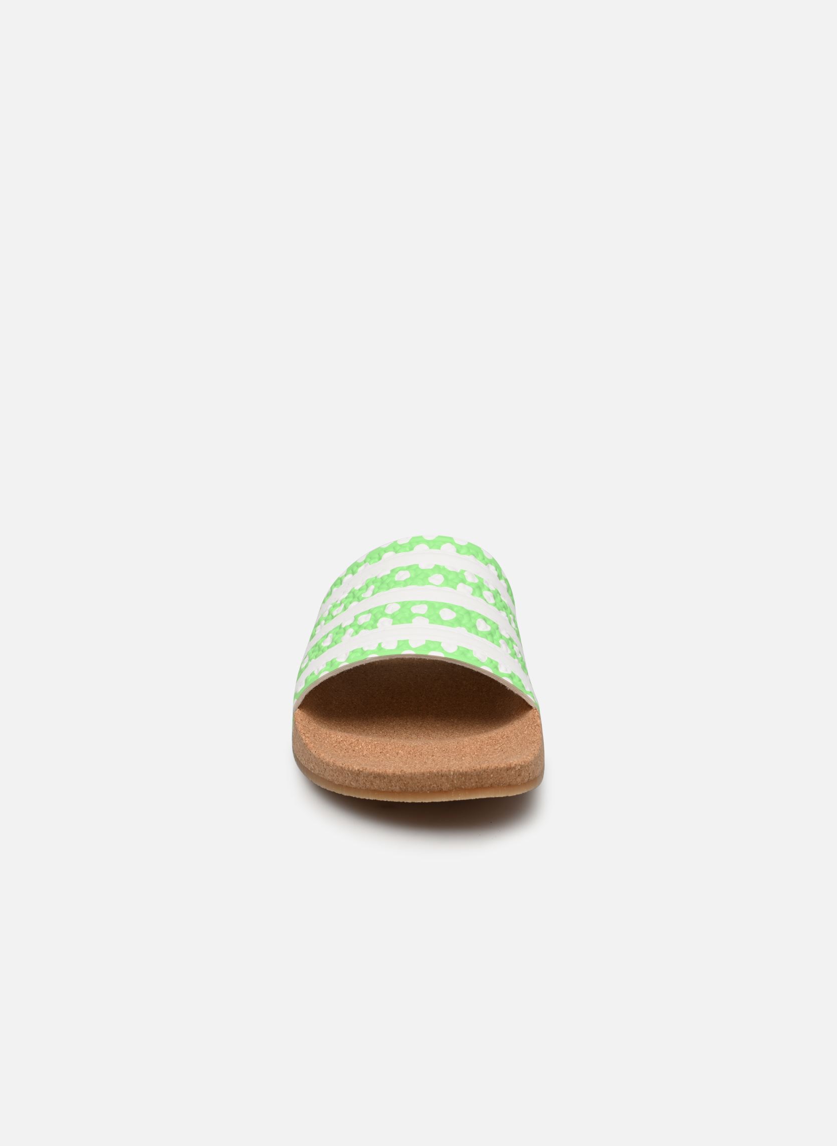 Strandsandalen Adilette W dames groen adidas originals Strandsandalen Adilette W dames groen GLOMIN/FTWWHT/GUM4