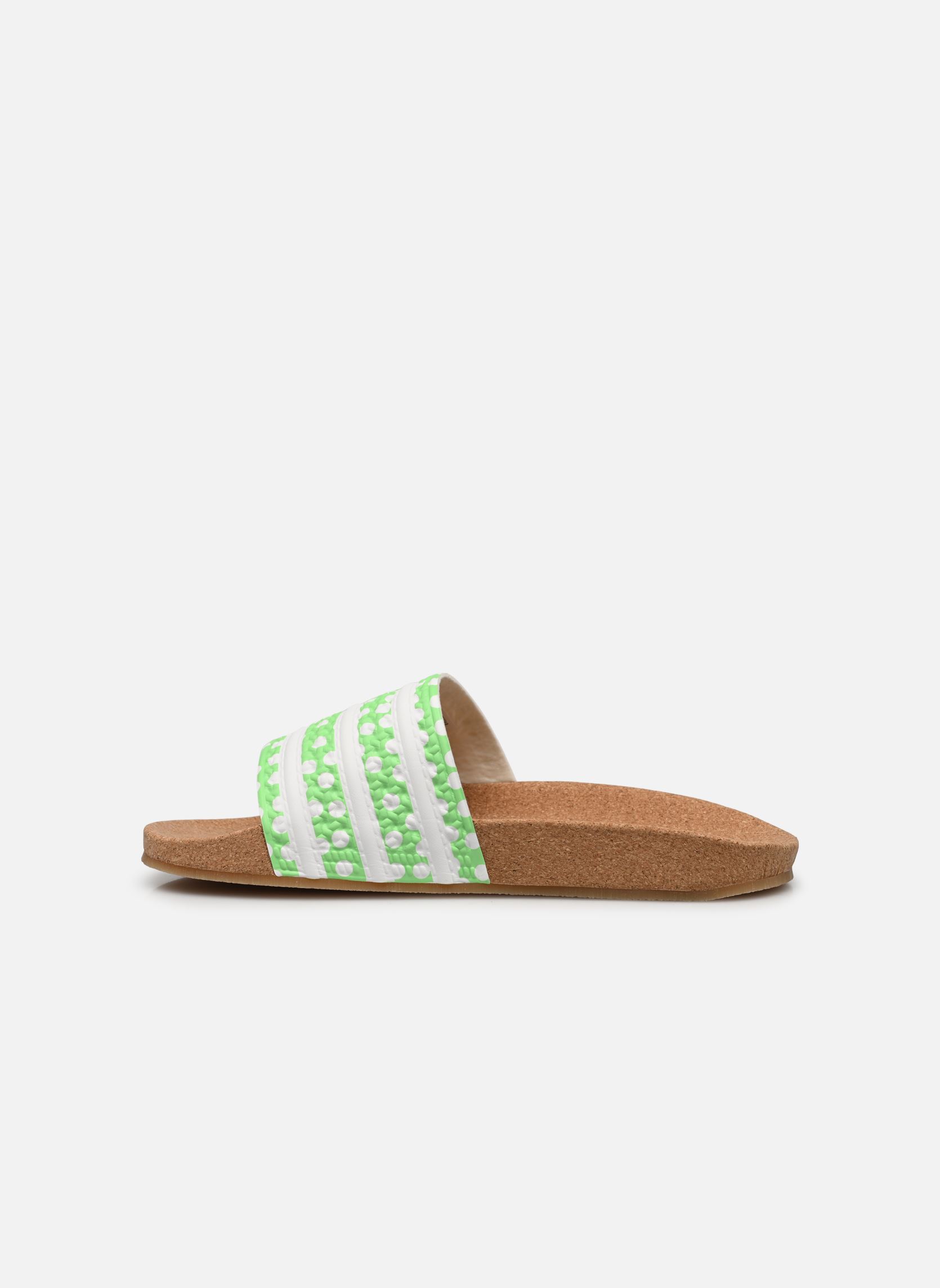 adidas originals Sandales de plage Mules Adilette W femme vert