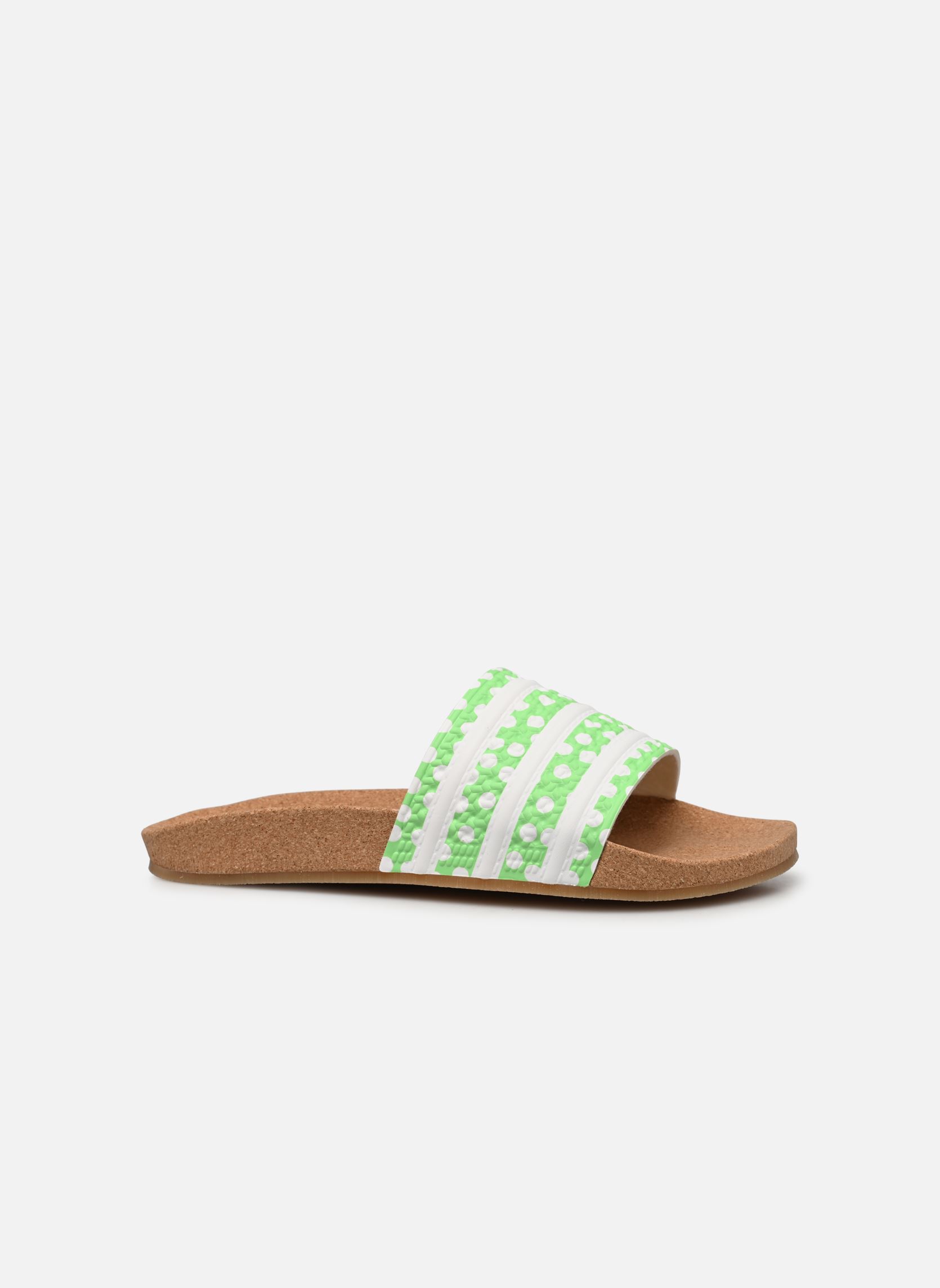 Strandsandalen Adilette W dames groen adidas originals Strandsandalen Adilette W dames groen GLOMIN/FTWWHT/GUM4